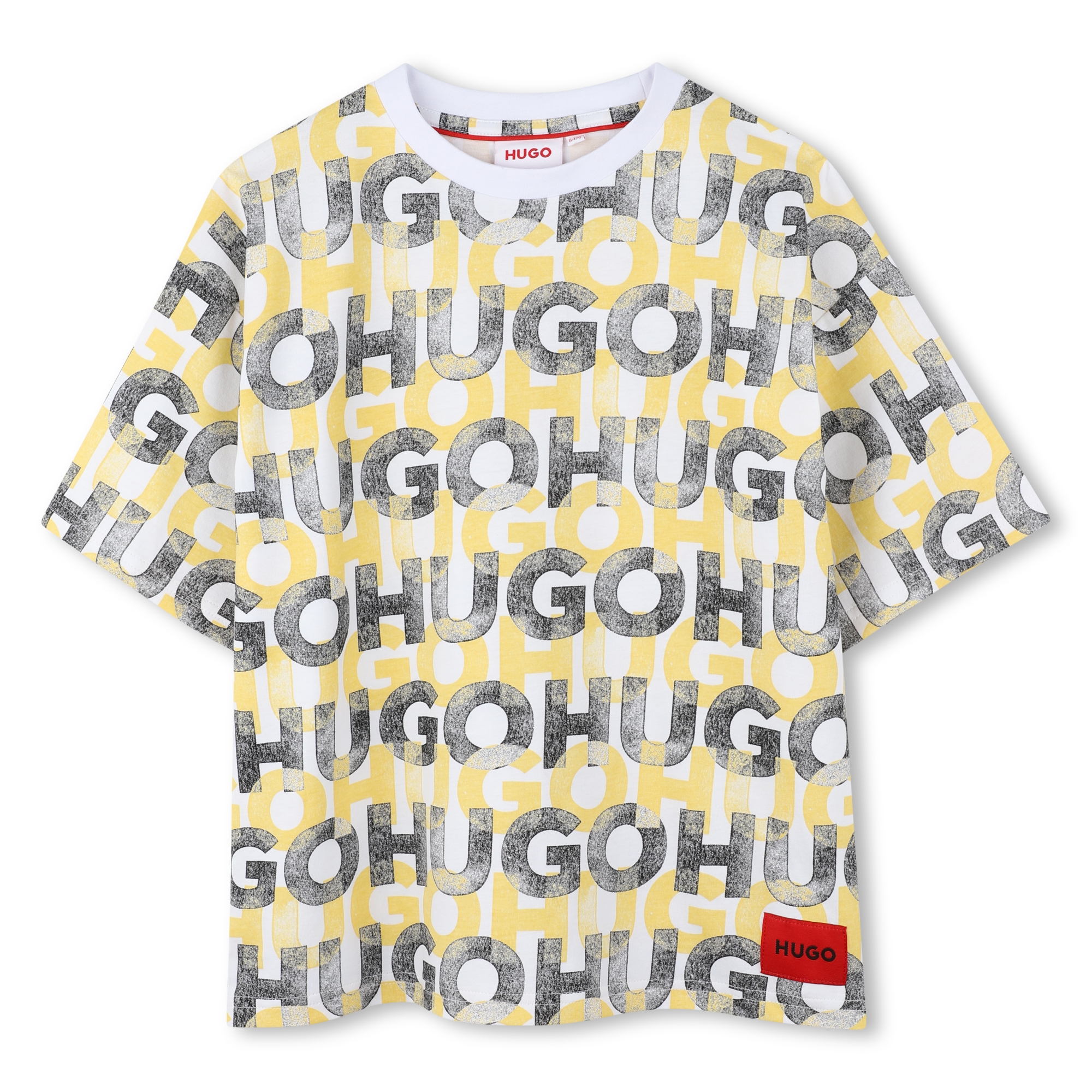 T-shirt met all-over print HUGO Voor