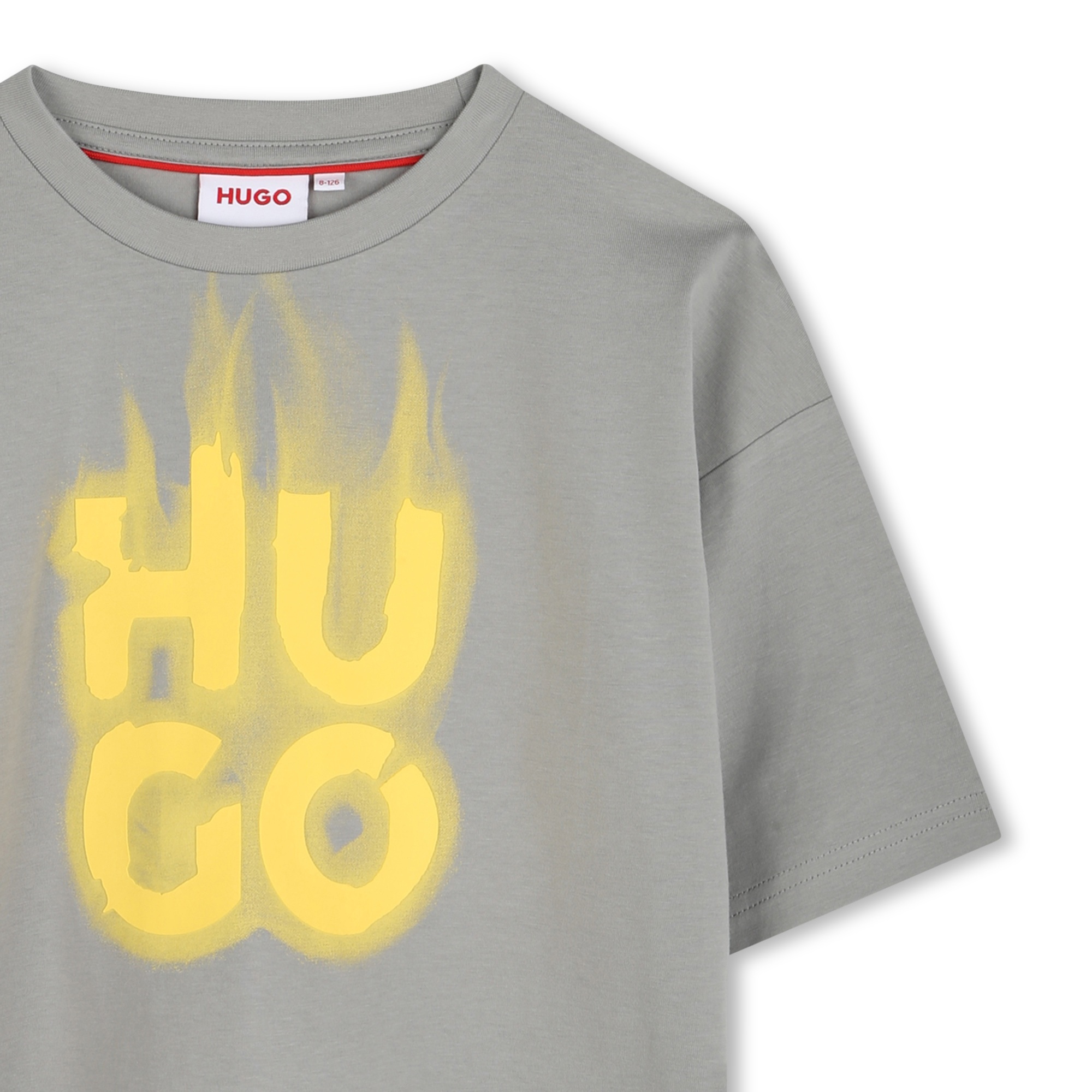 Short-sleeved cotton T-shirt HUGO for BOY