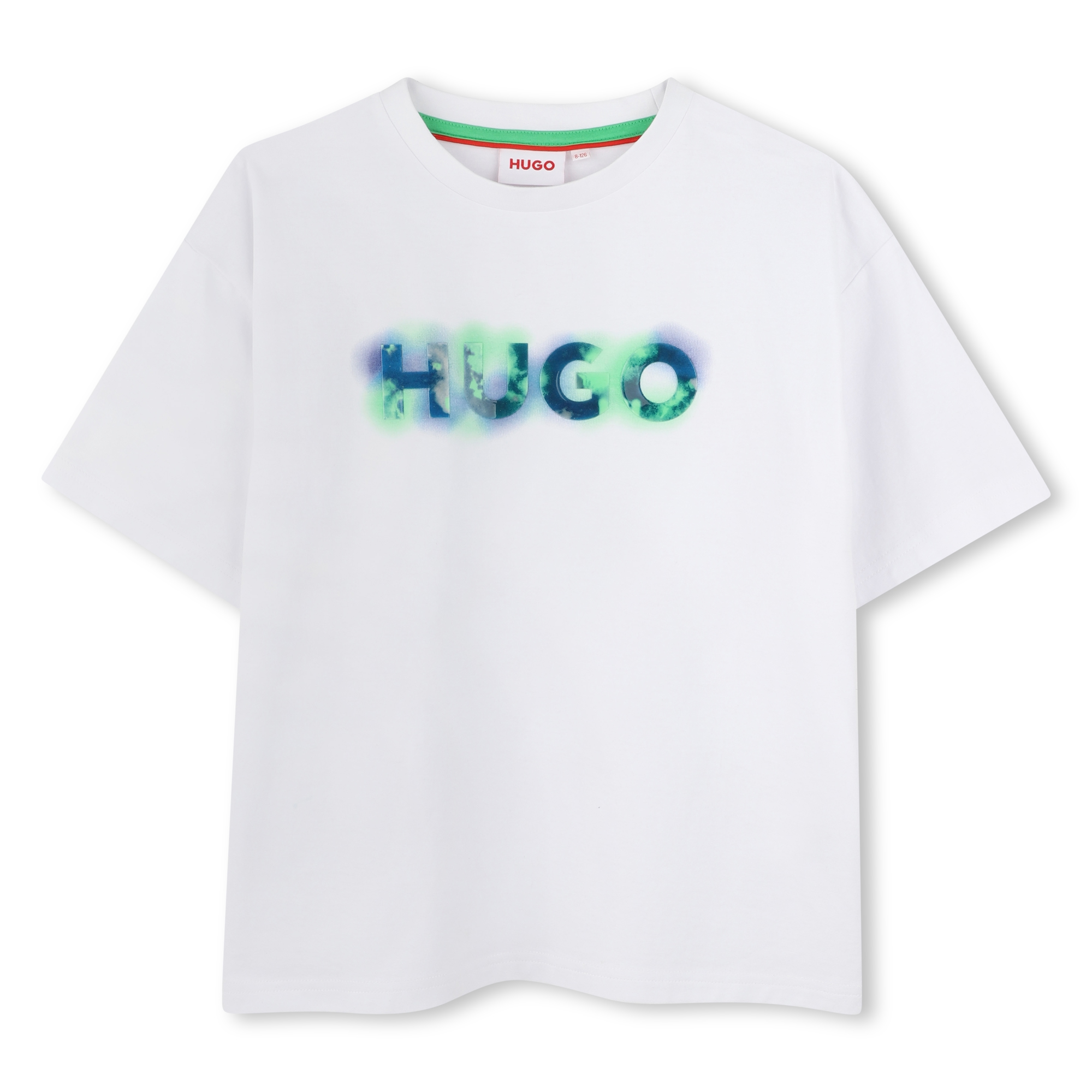 T-shirt met korte mouwen HUGO Voor