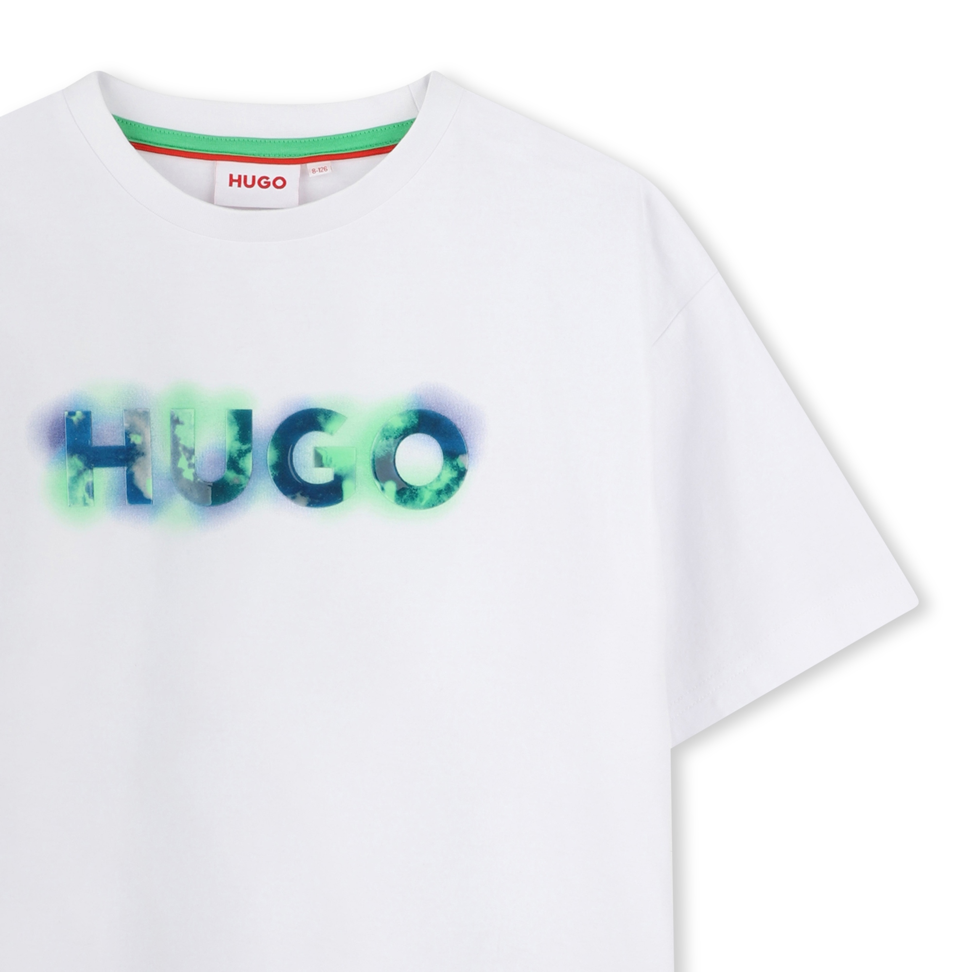 T-shirt met korte mouwen HUGO Voor