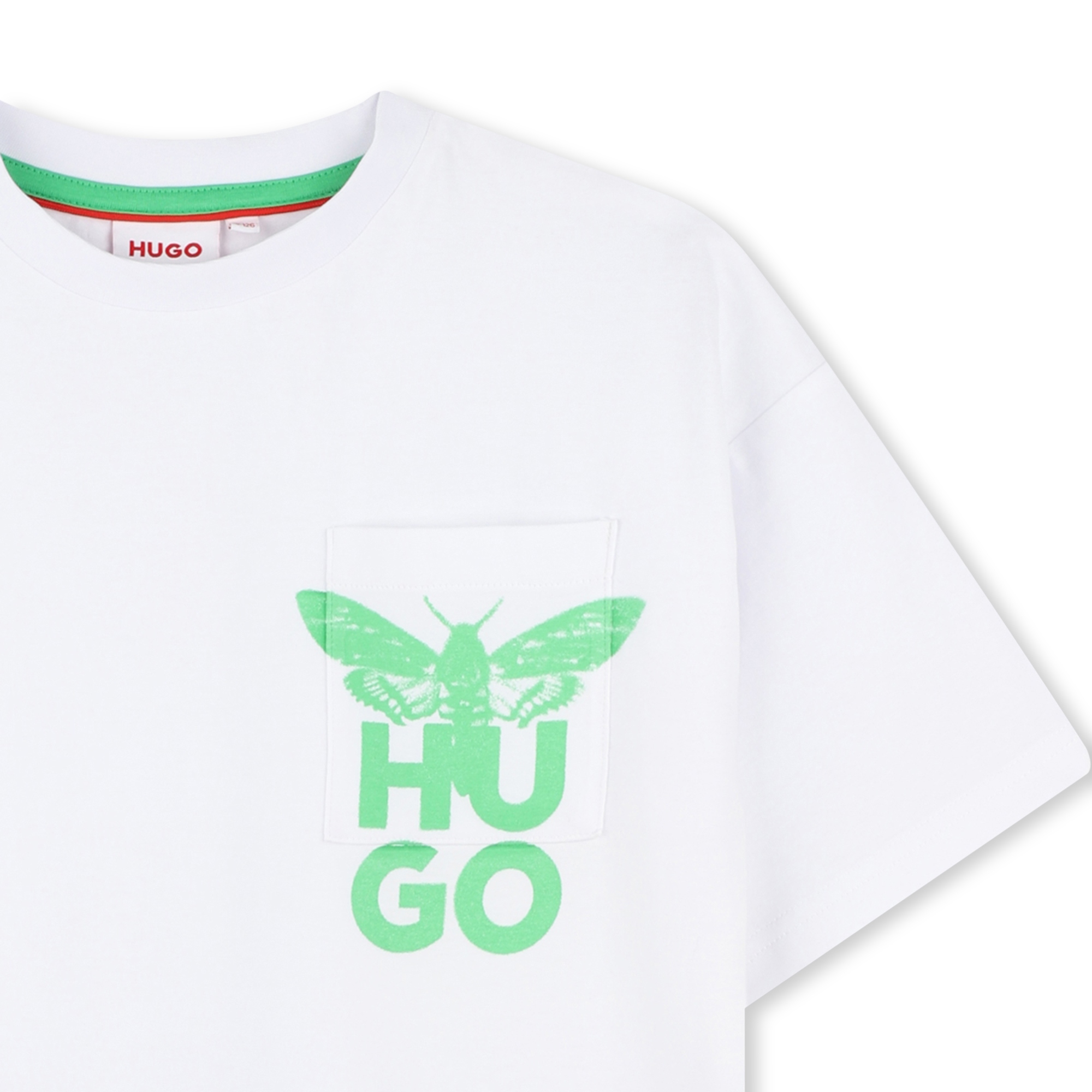 T-shirt manches courtes coton HUGO pour GARCON