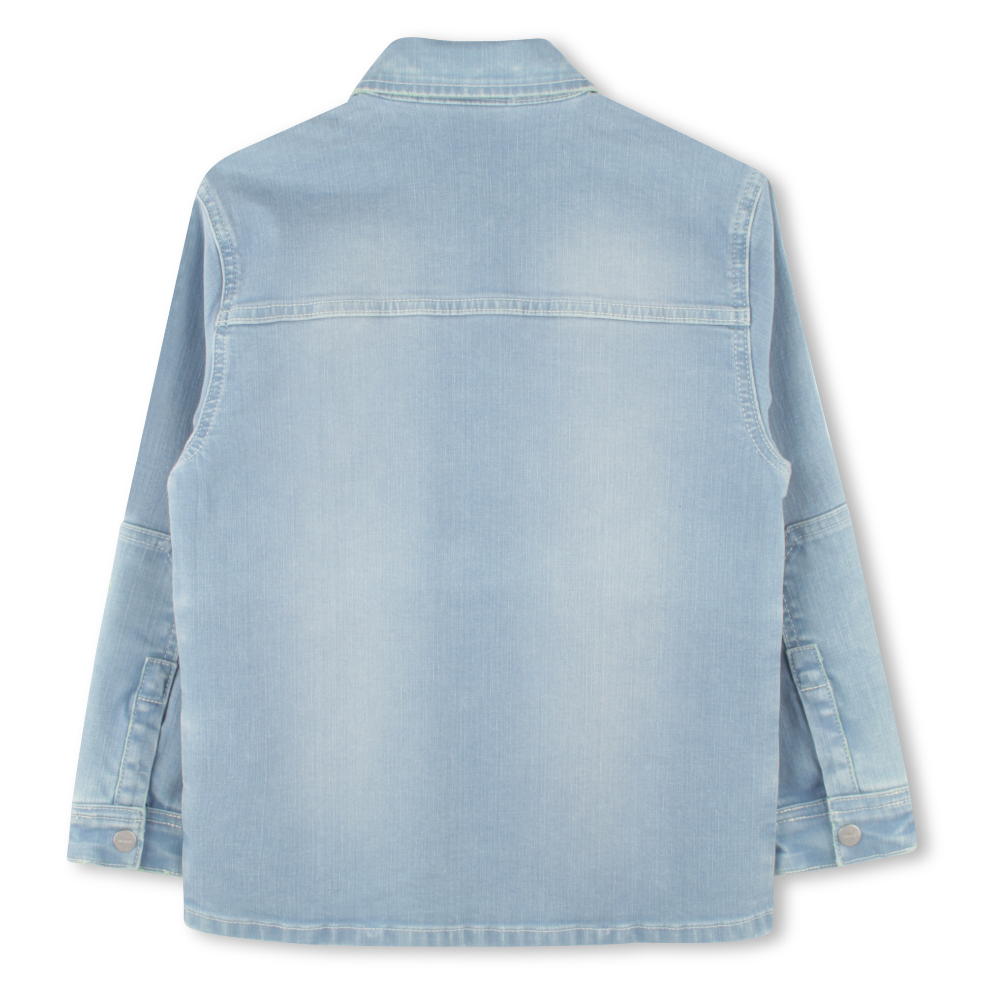 Denim overshirt with pockets HUGO for BOY