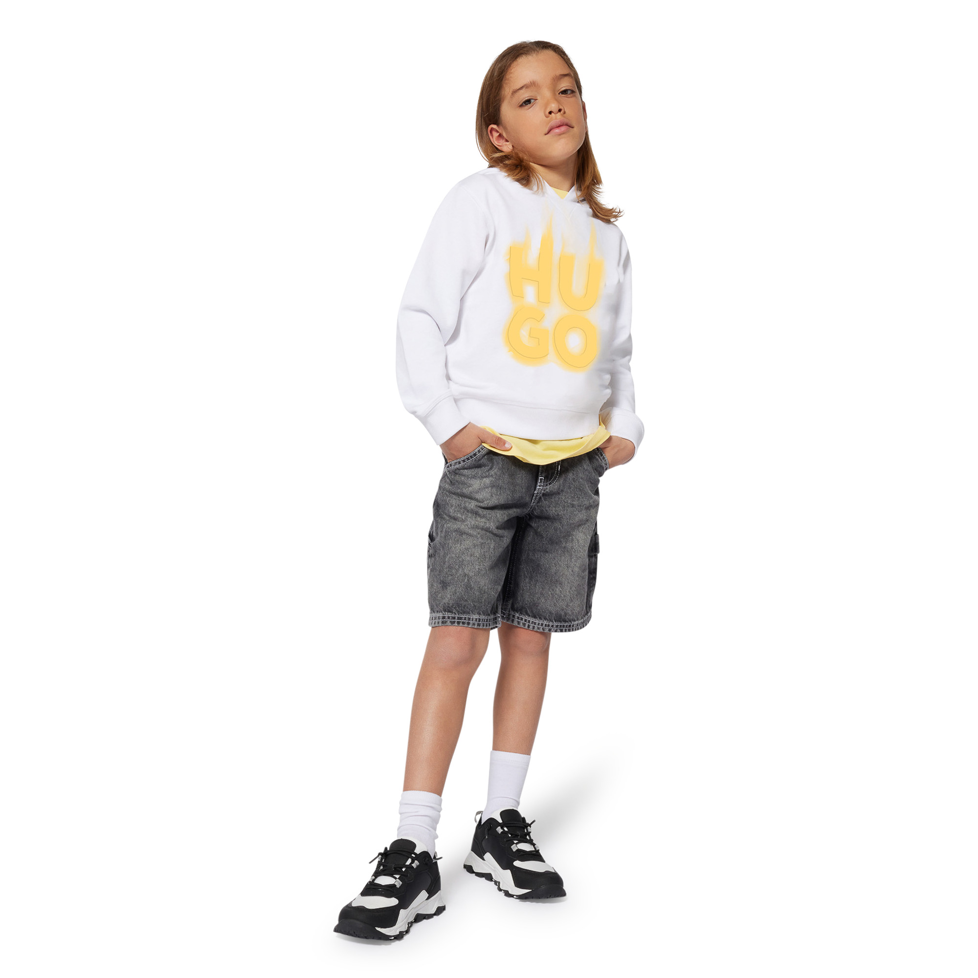 Hooded sweatshirt HUGO for BOY