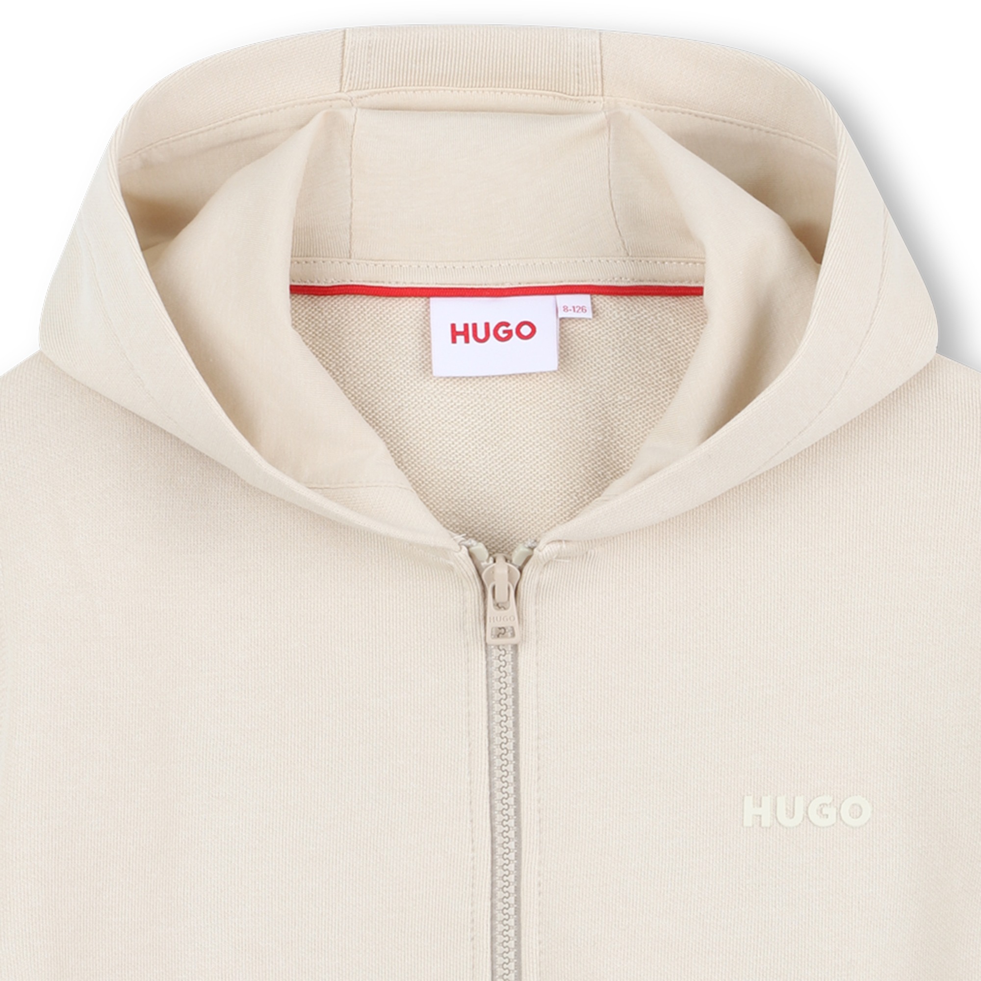 Hooded zipped sweatshirt HUGO for BOY