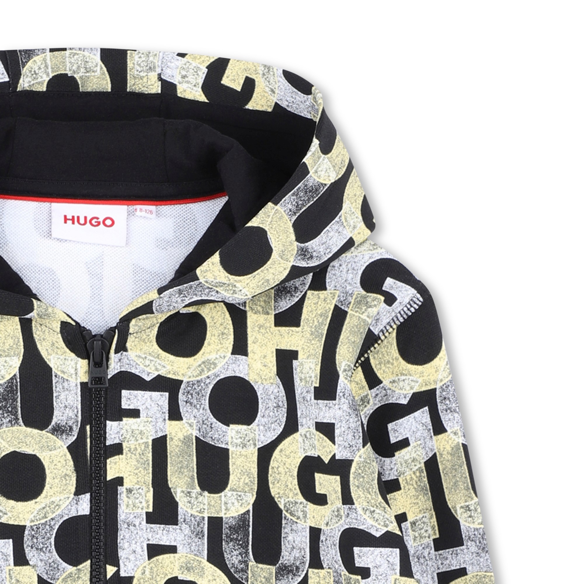 Sweatjacke mit Print HUGO Für JUNGE