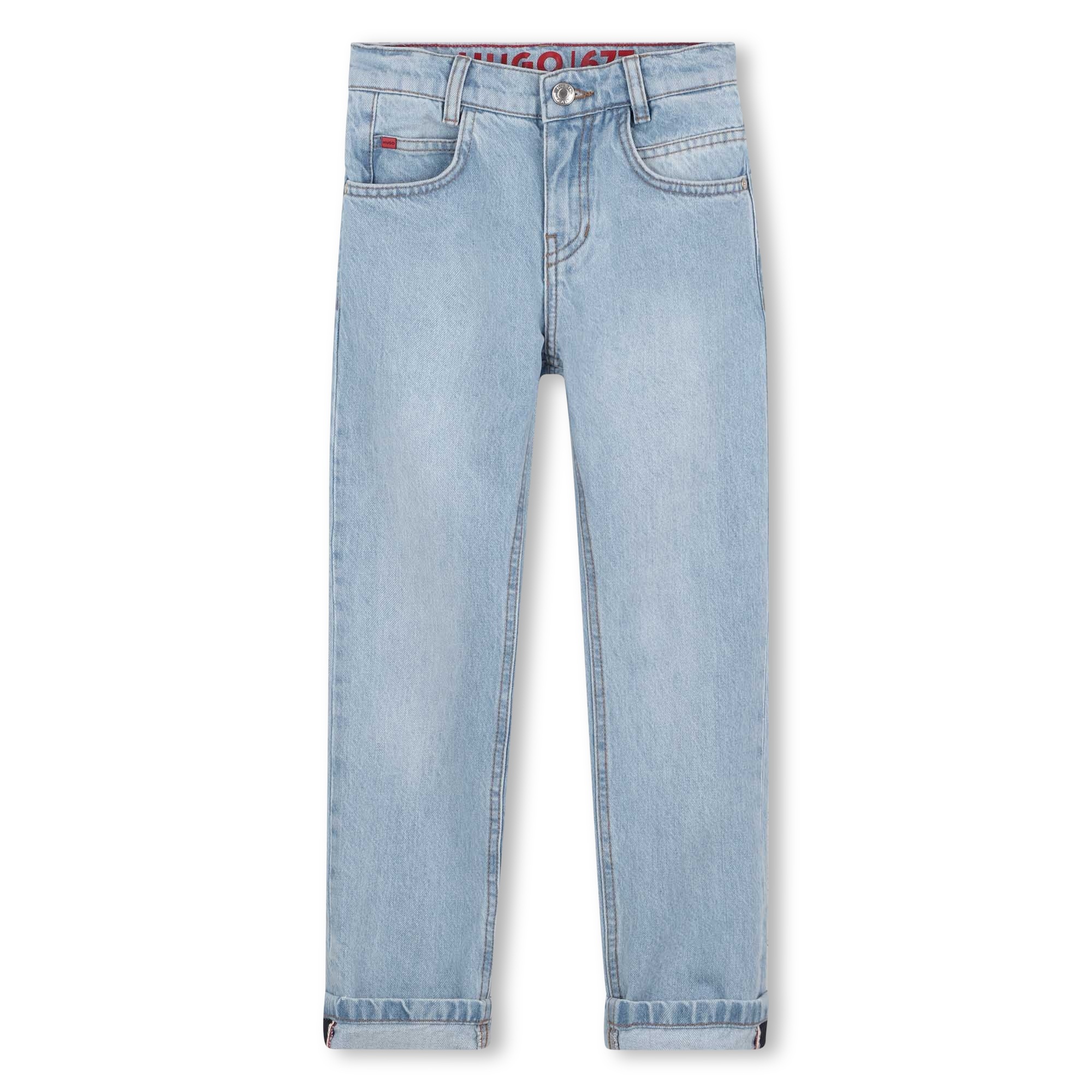 Katoenen 5 pocket jeans HUGO Voor