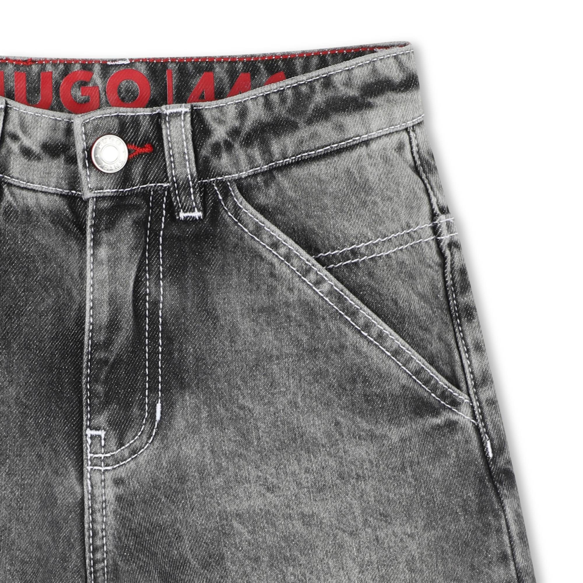 Jeans-Bermudas mit Taschen HUGO Für JUNGE