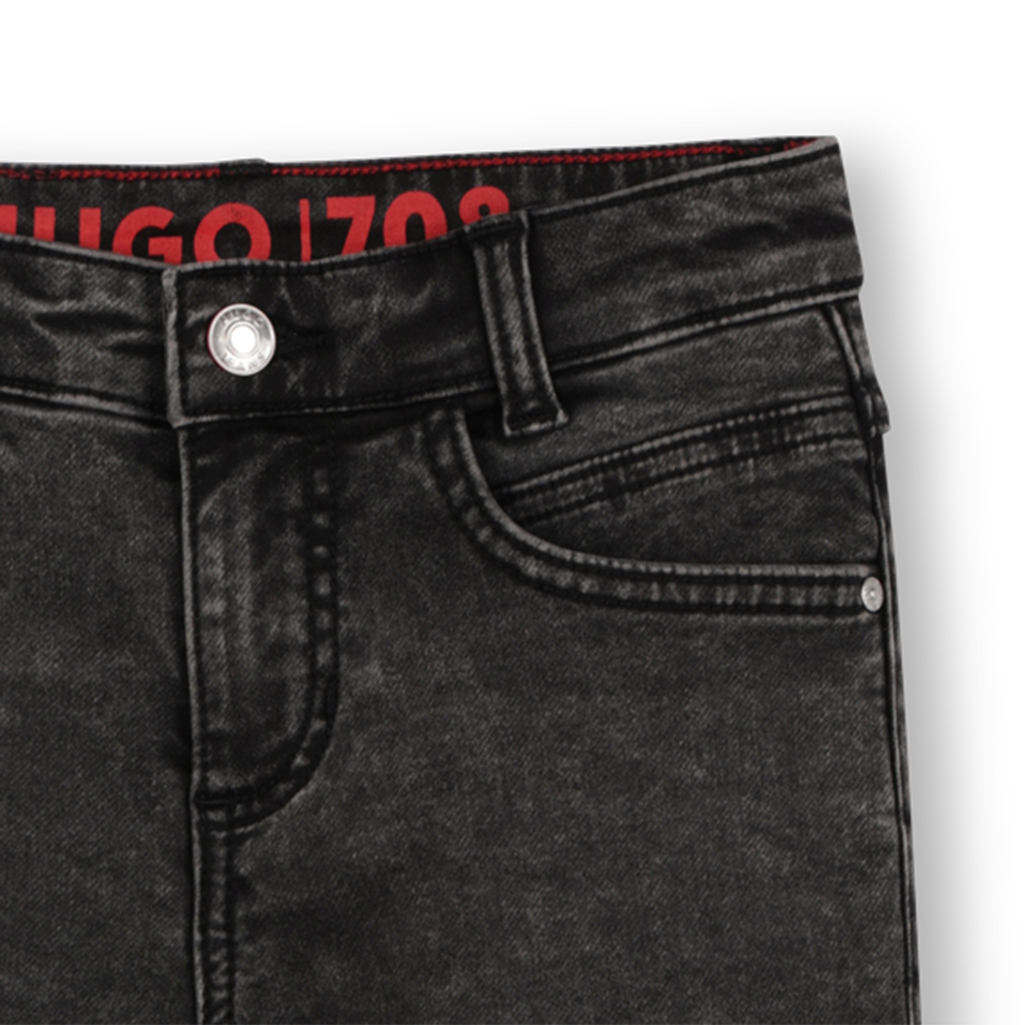 Schmale 5-Pocket-Jeans HUGO Für JUNGE