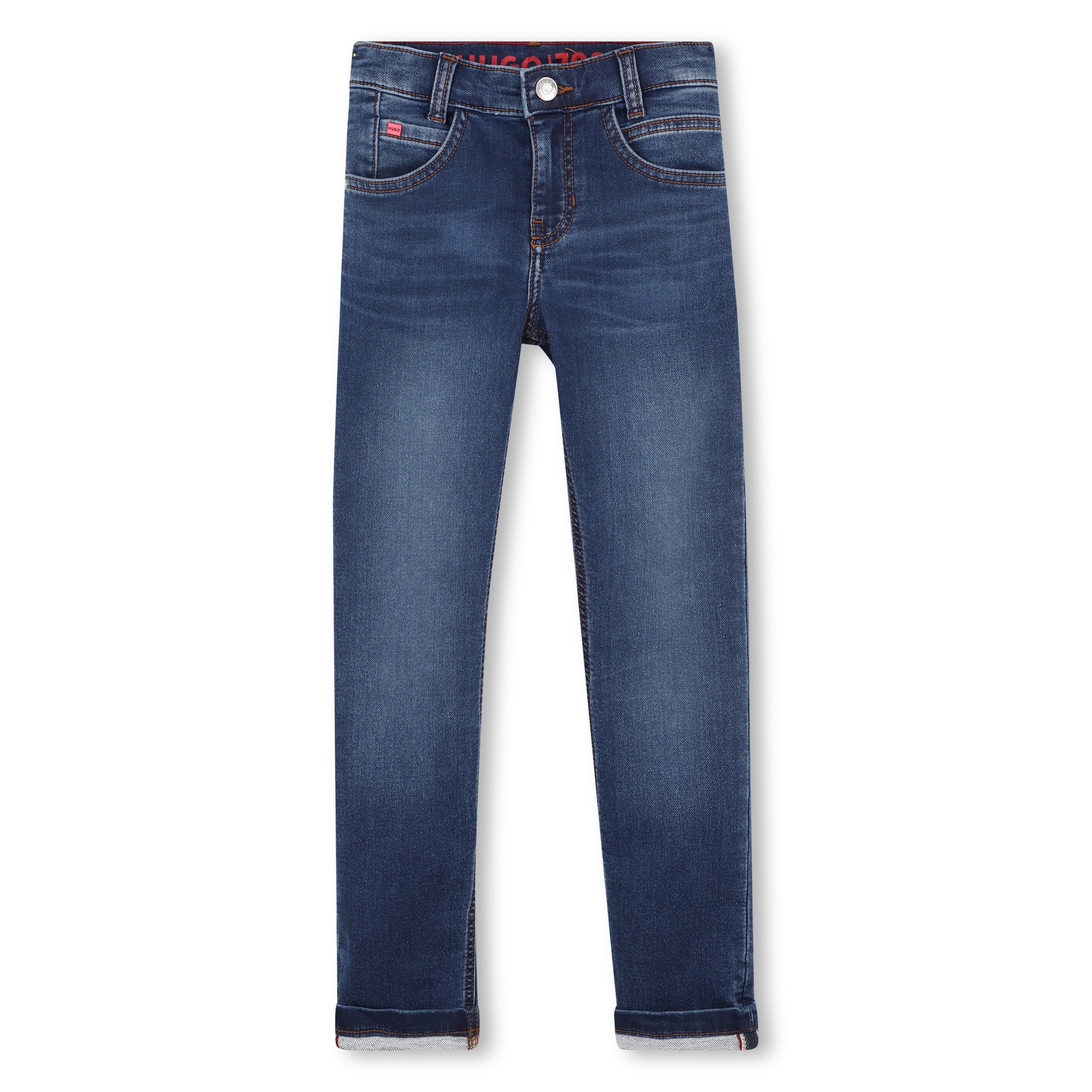 Jeans 5 tasche slim fit HUGO Per RAGAZZO