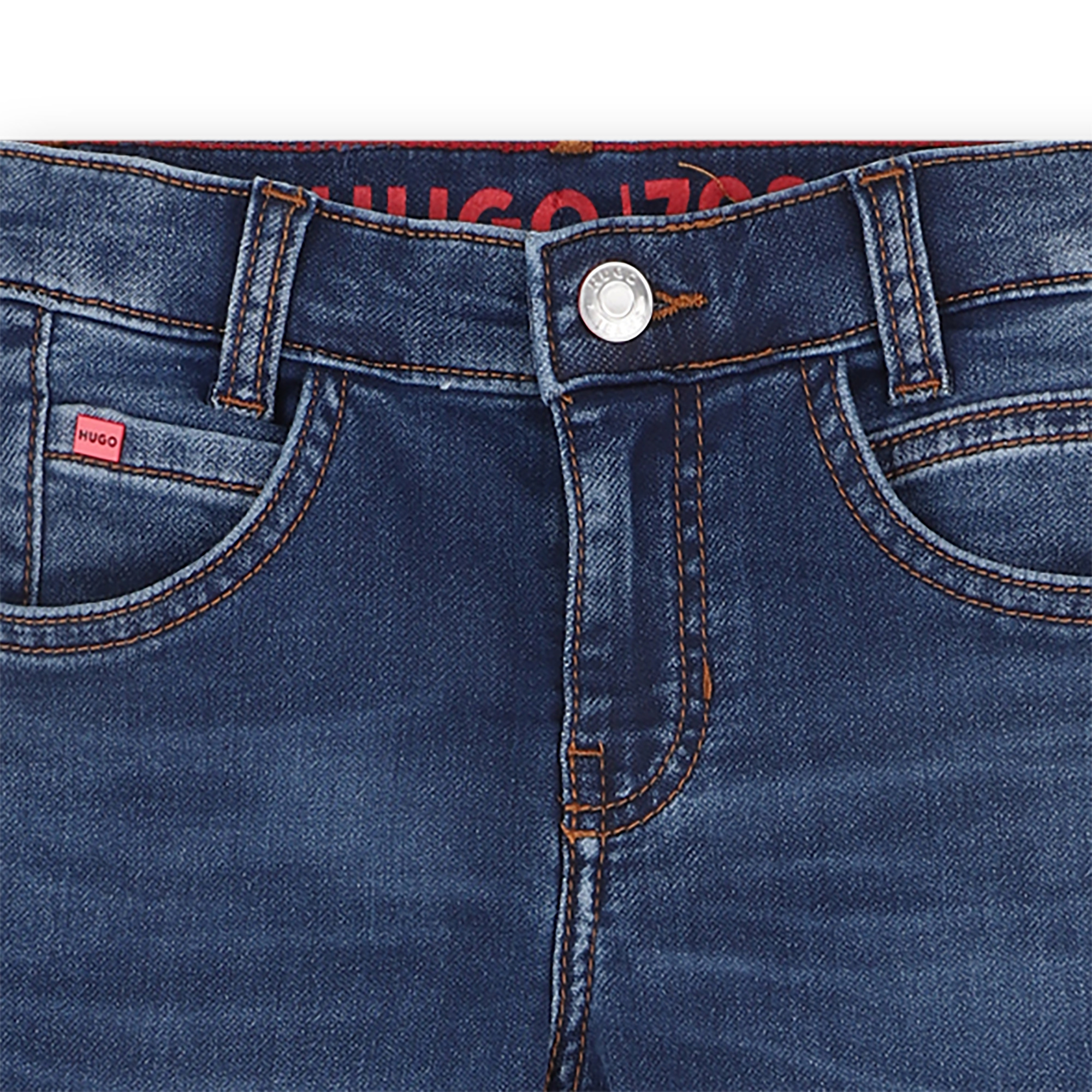 Aansluitende 5 pocket jeans HUGO Voor