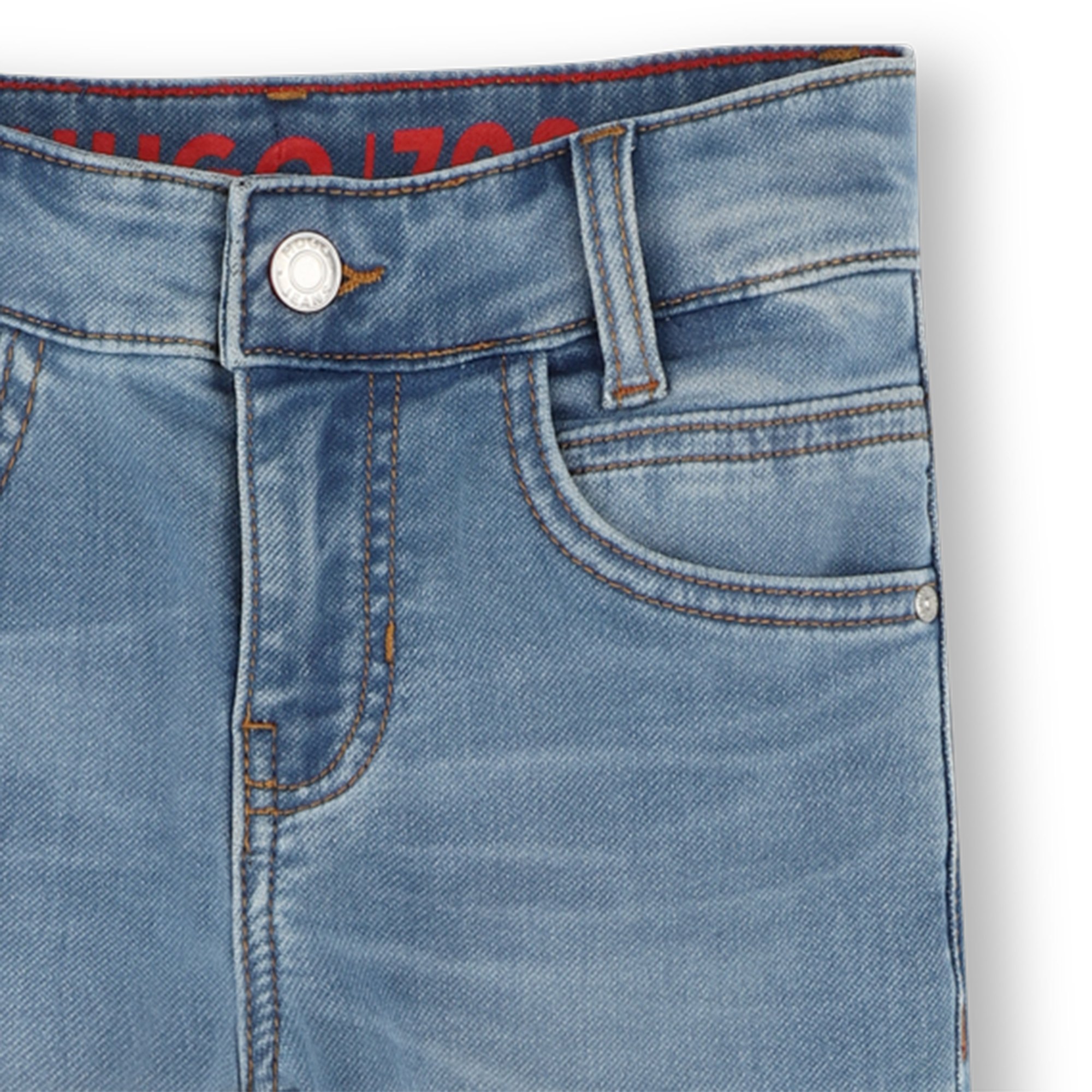 Aansluitende 5 pocket jeans HUGO Voor