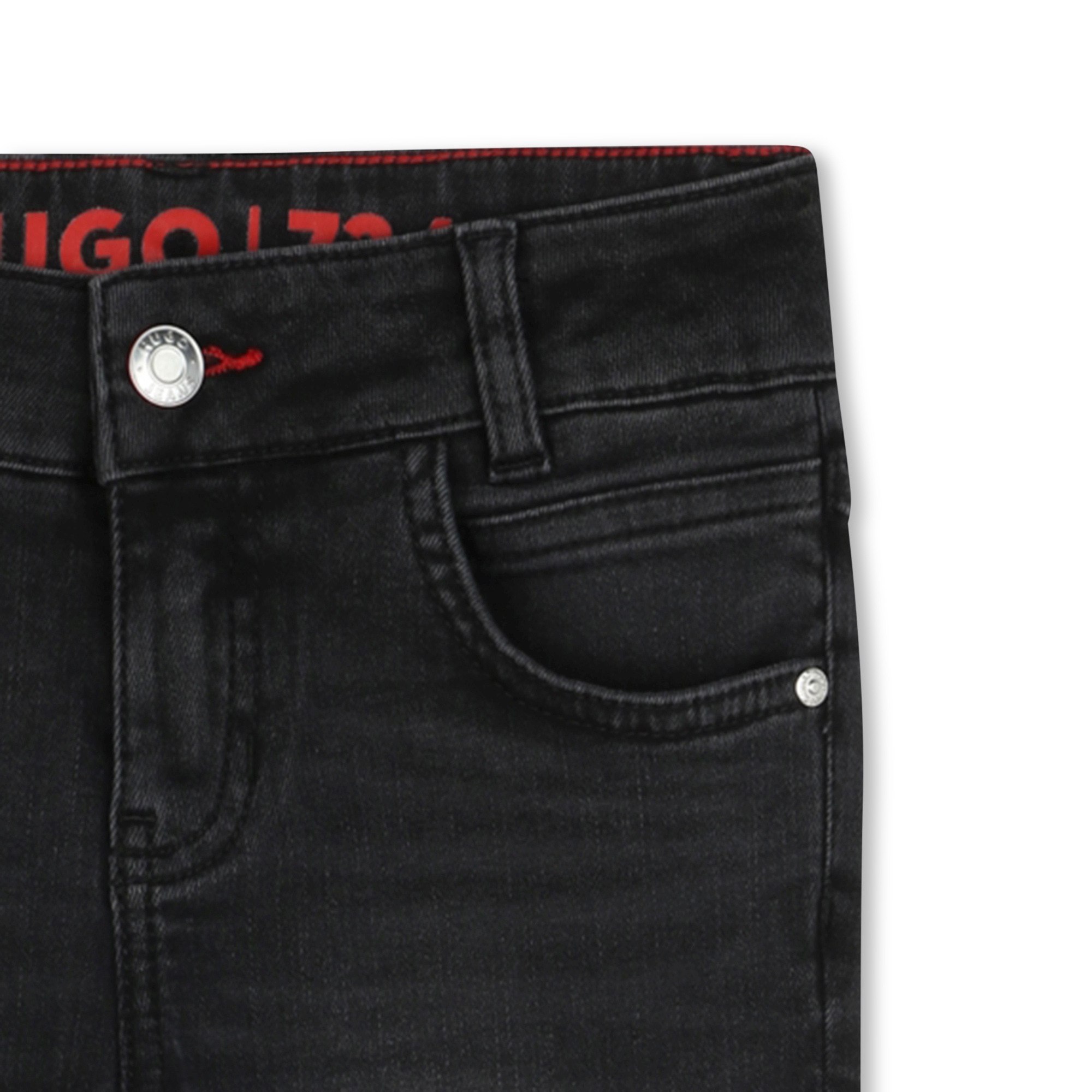 Slim Fit 5-Pocket-Jeans HUGO Für JUNGE