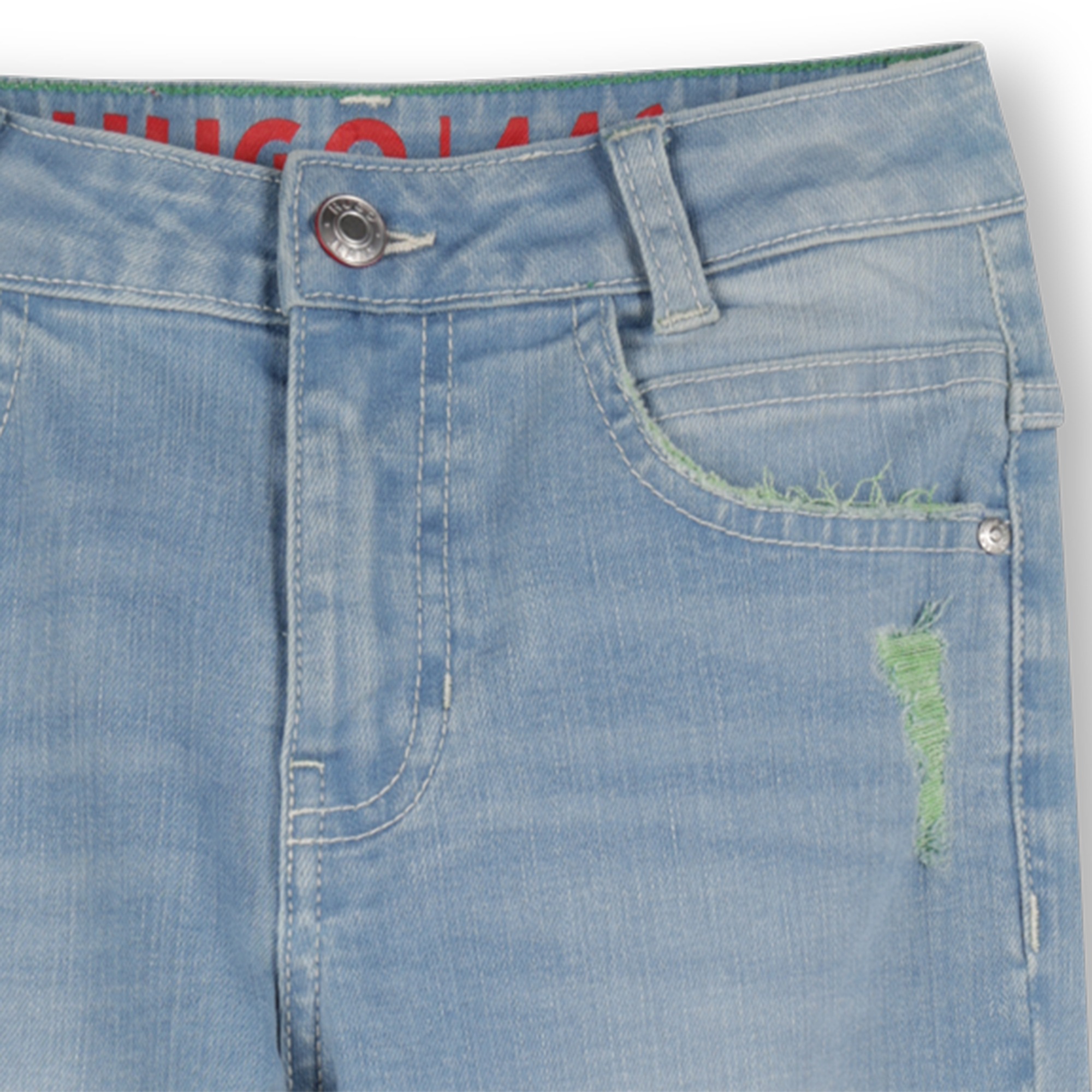 Ruimvallende 5 pocket jeans HUGO Voor