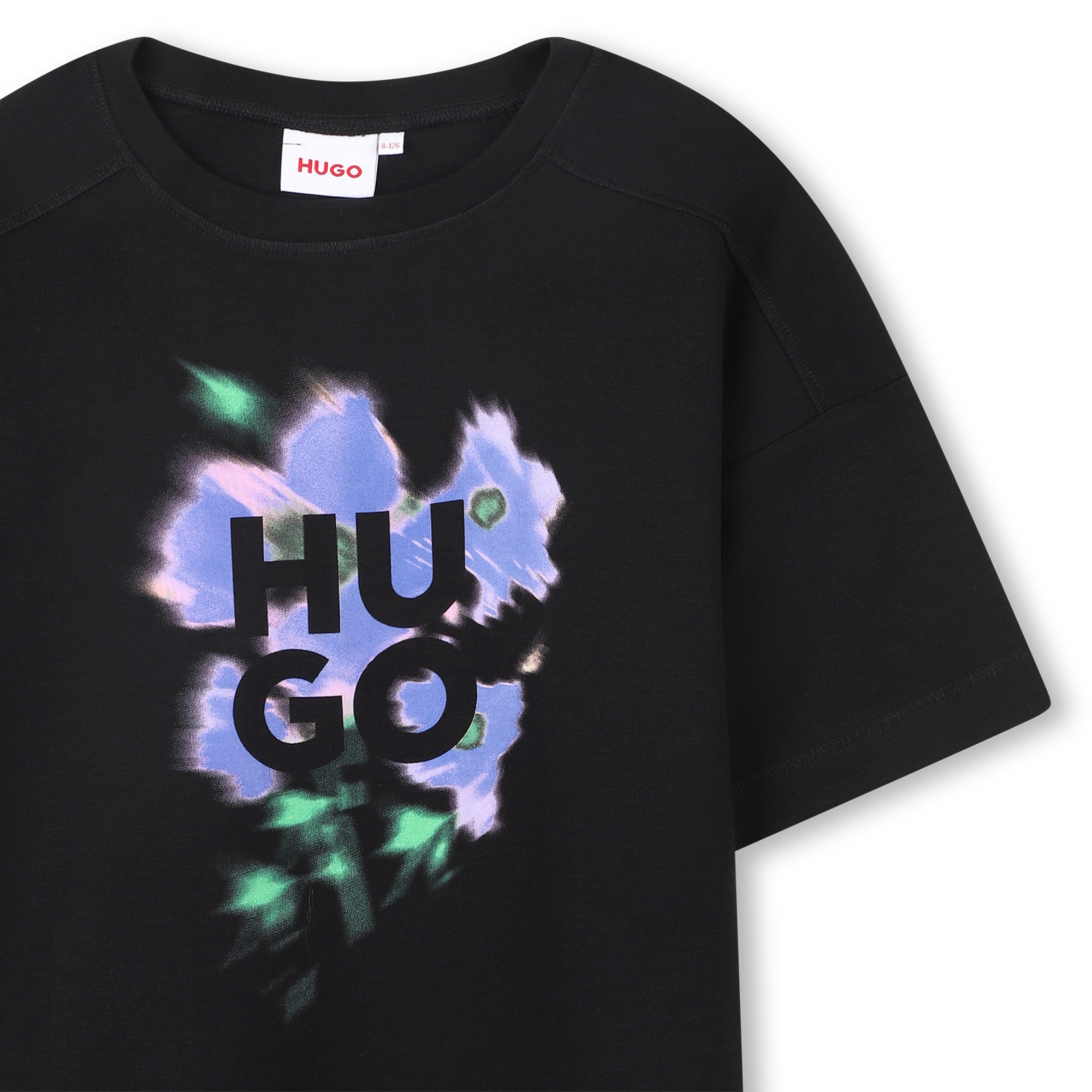 T-shirt à manches courtes HUGO pour FILLE