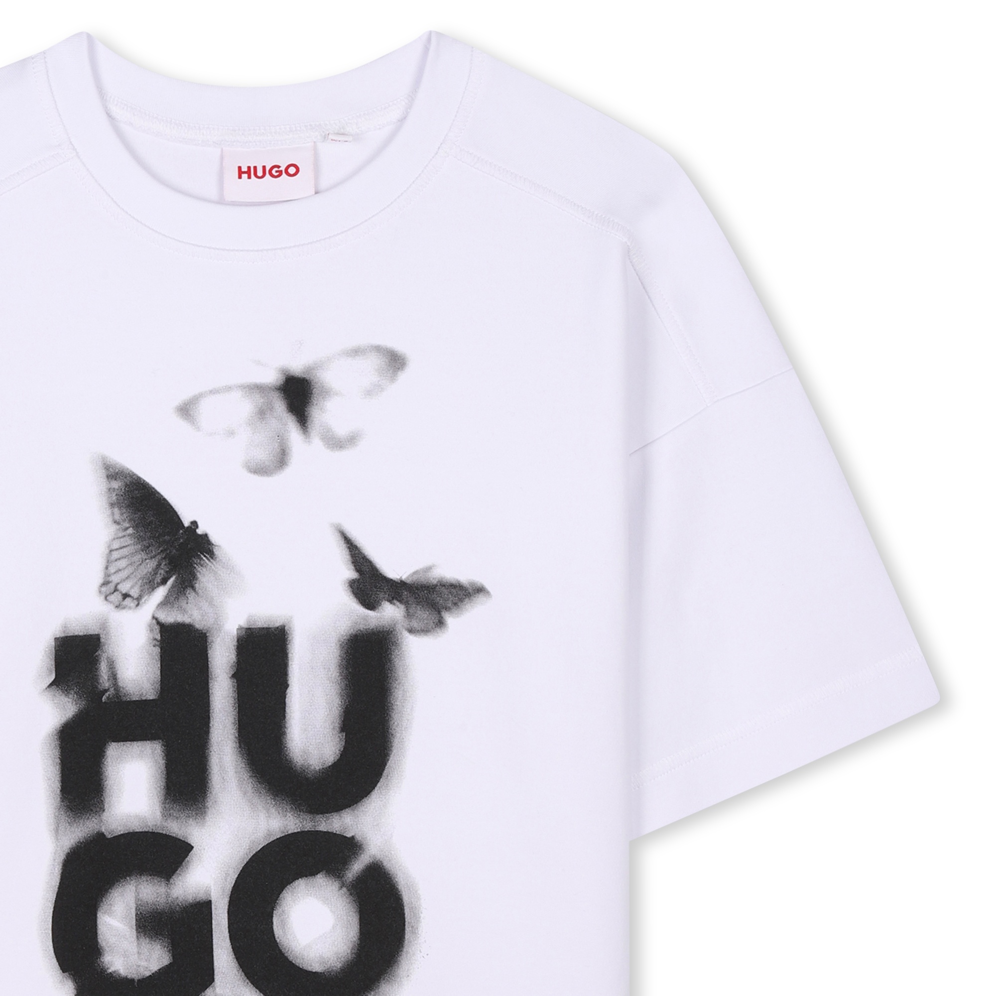 T-shirt à manches courtes HUGO pour FILLE