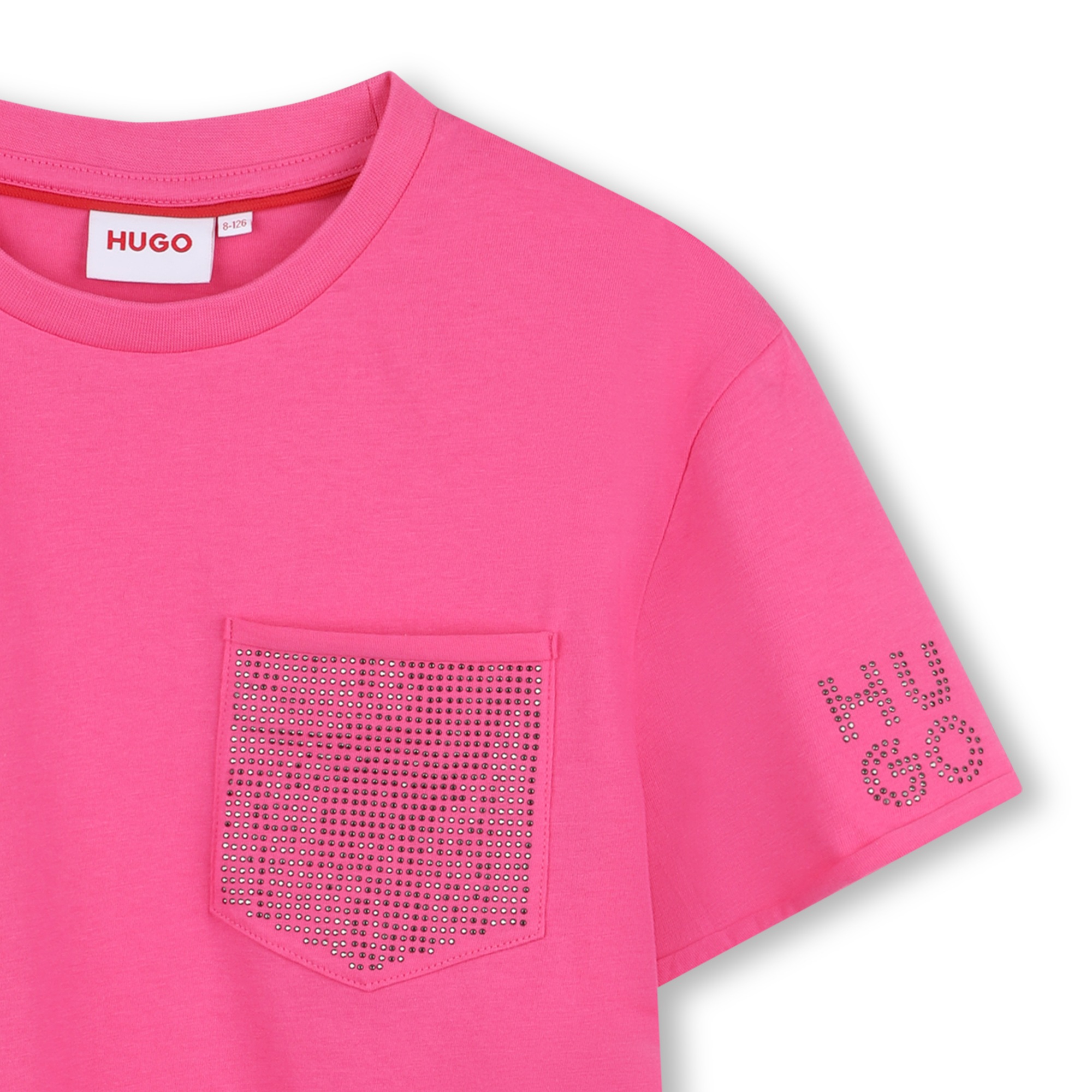 T-shirt à manches courtes HUGO pour FILLE