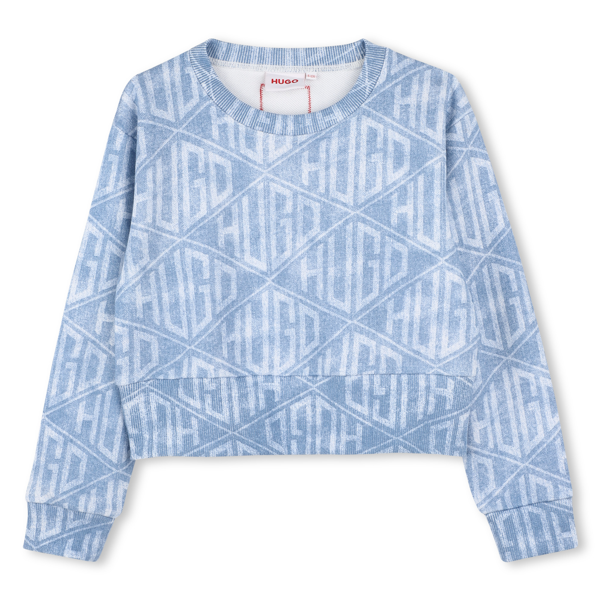 Sweat-shirt en molleton HUGO pour FILLE