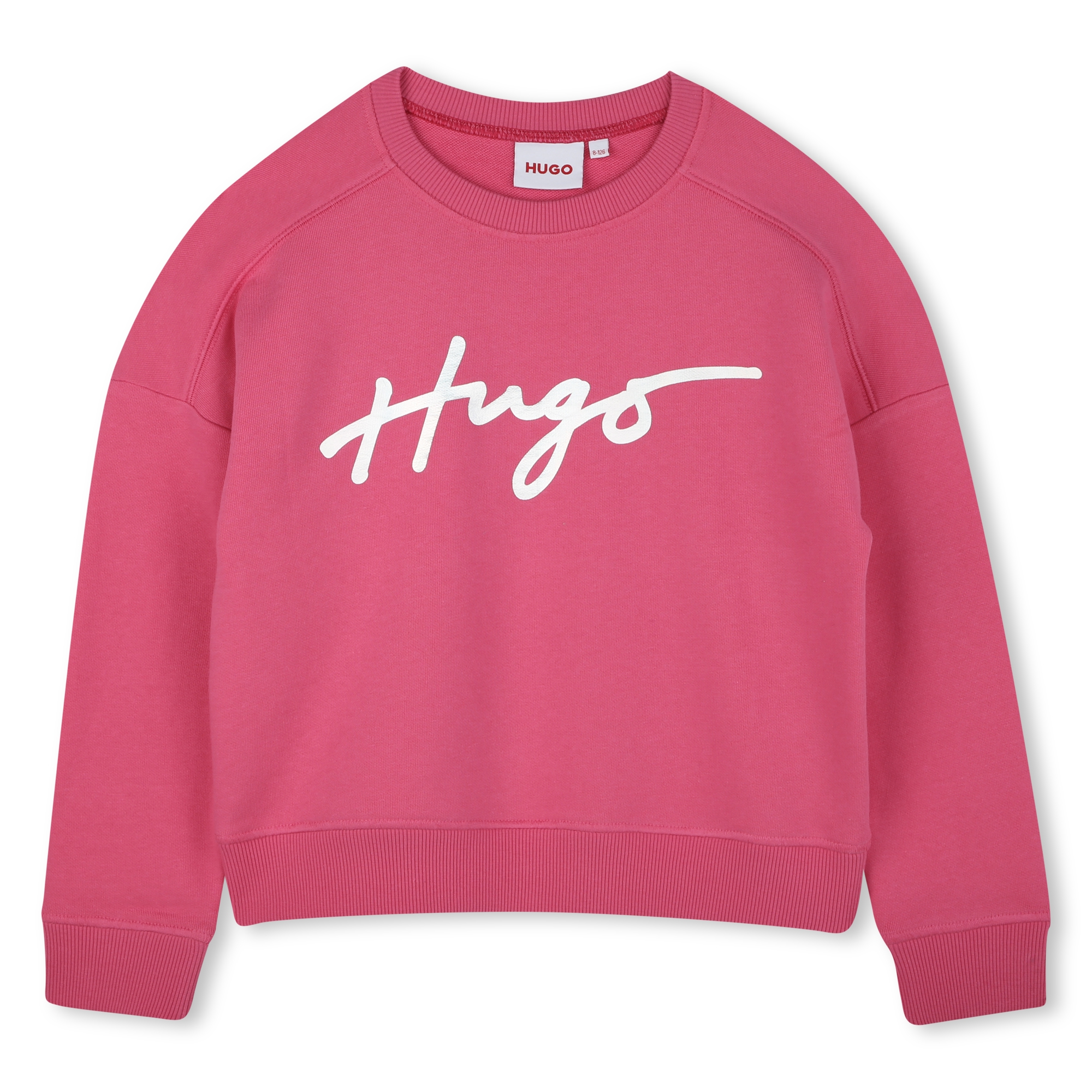 Sweat-shirt en molleton HUGO pour FILLE