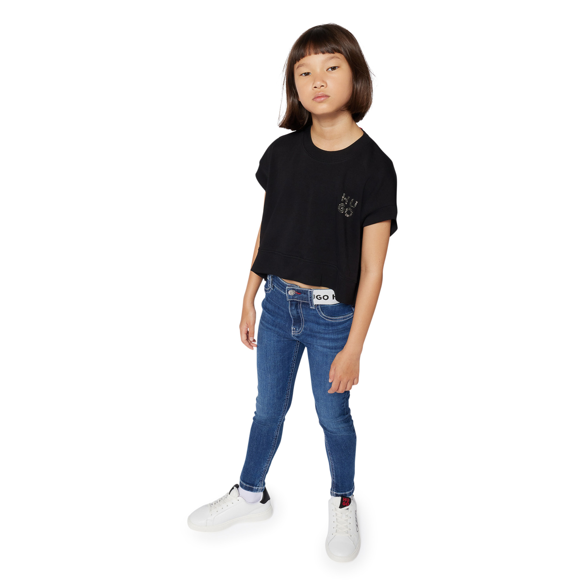 T-shirt sans manche HUGO pour FILLE