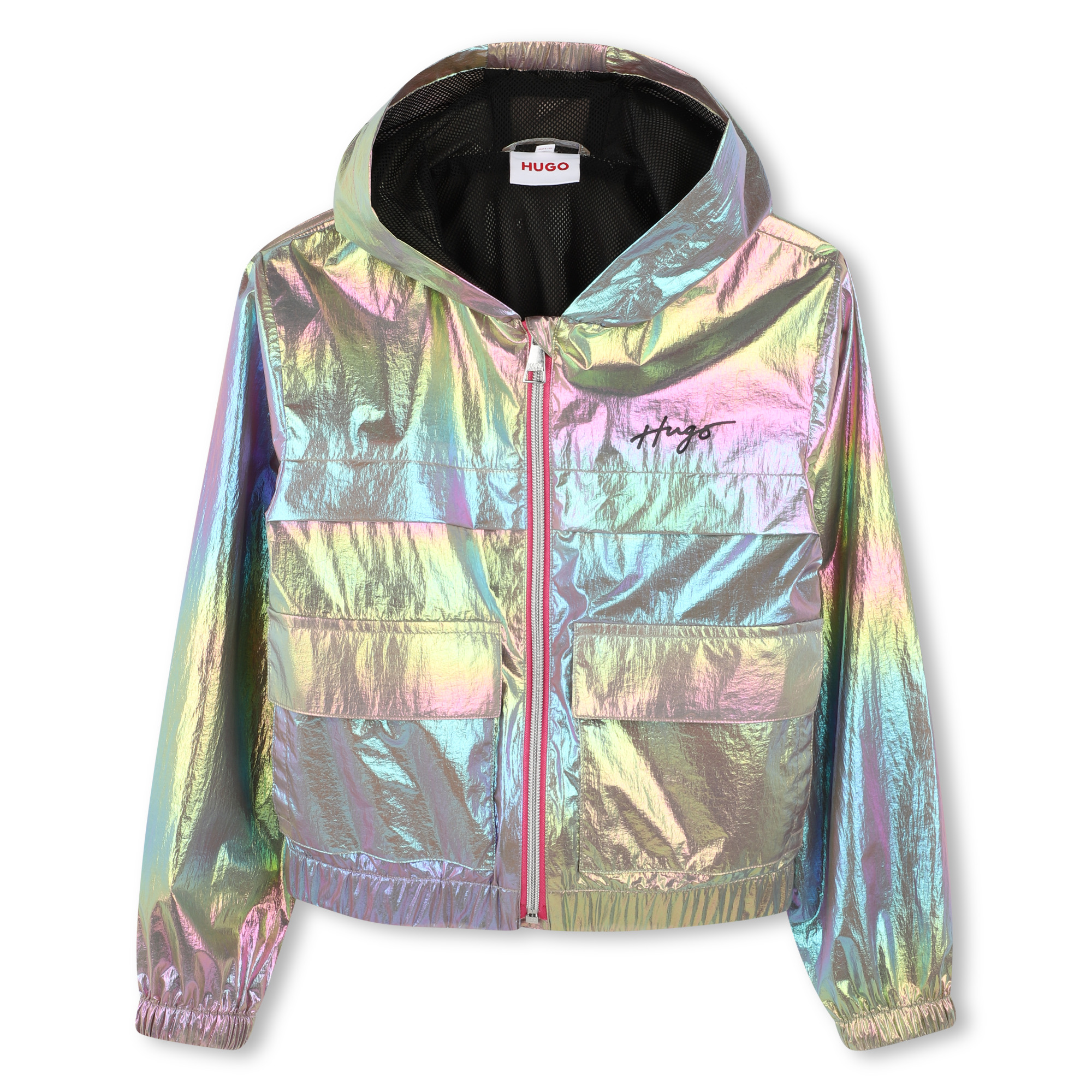 Hooded windbreaker HUGO for GIRL