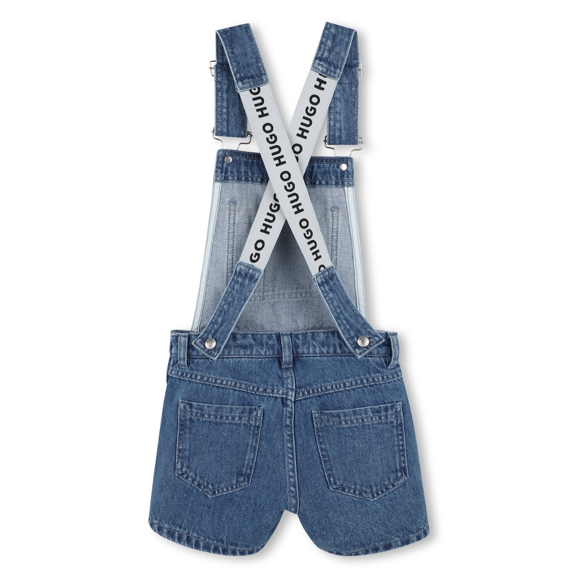 Salopette short en jean HUGO pour FILLE