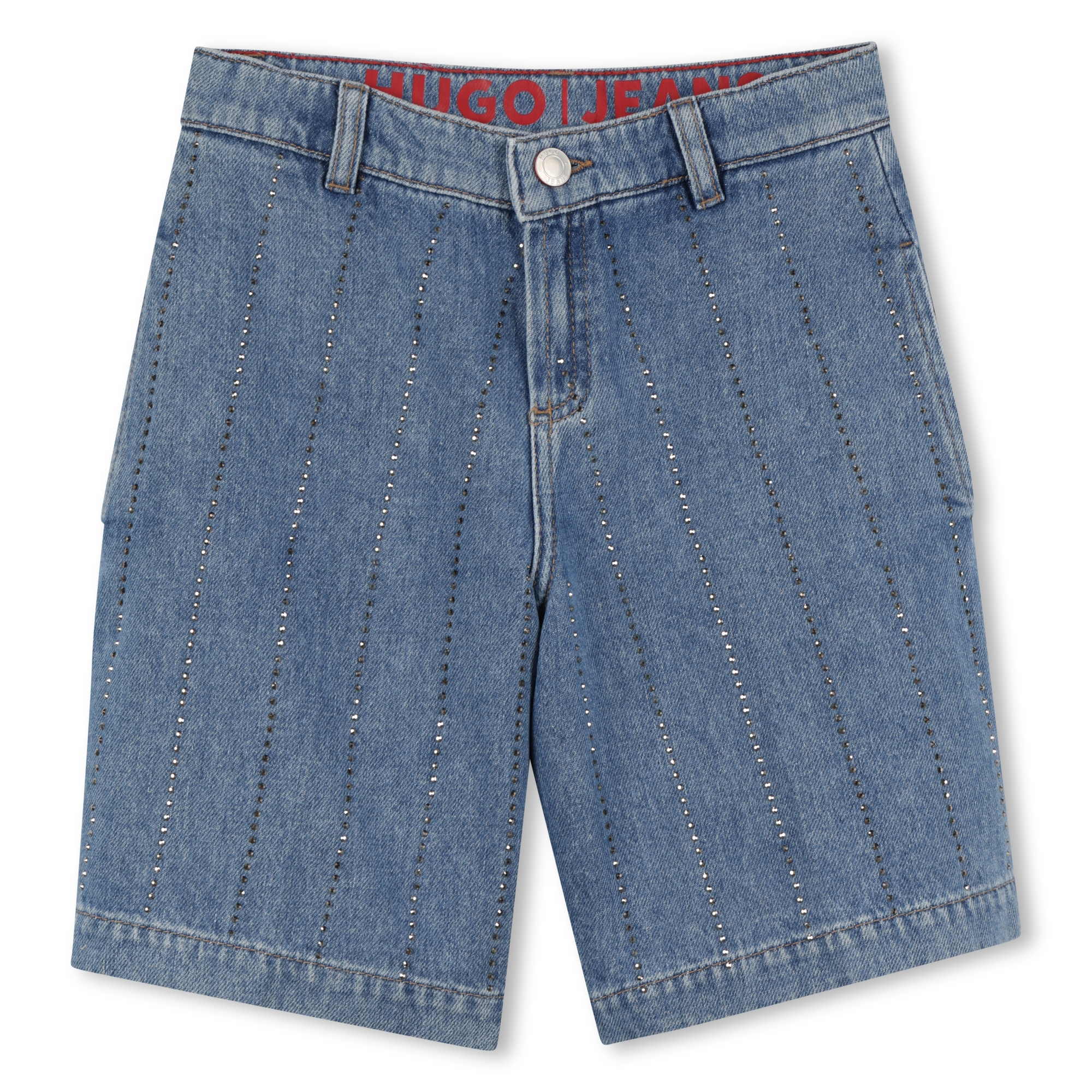 Denim Bermuda shorts HUGO for GIRL