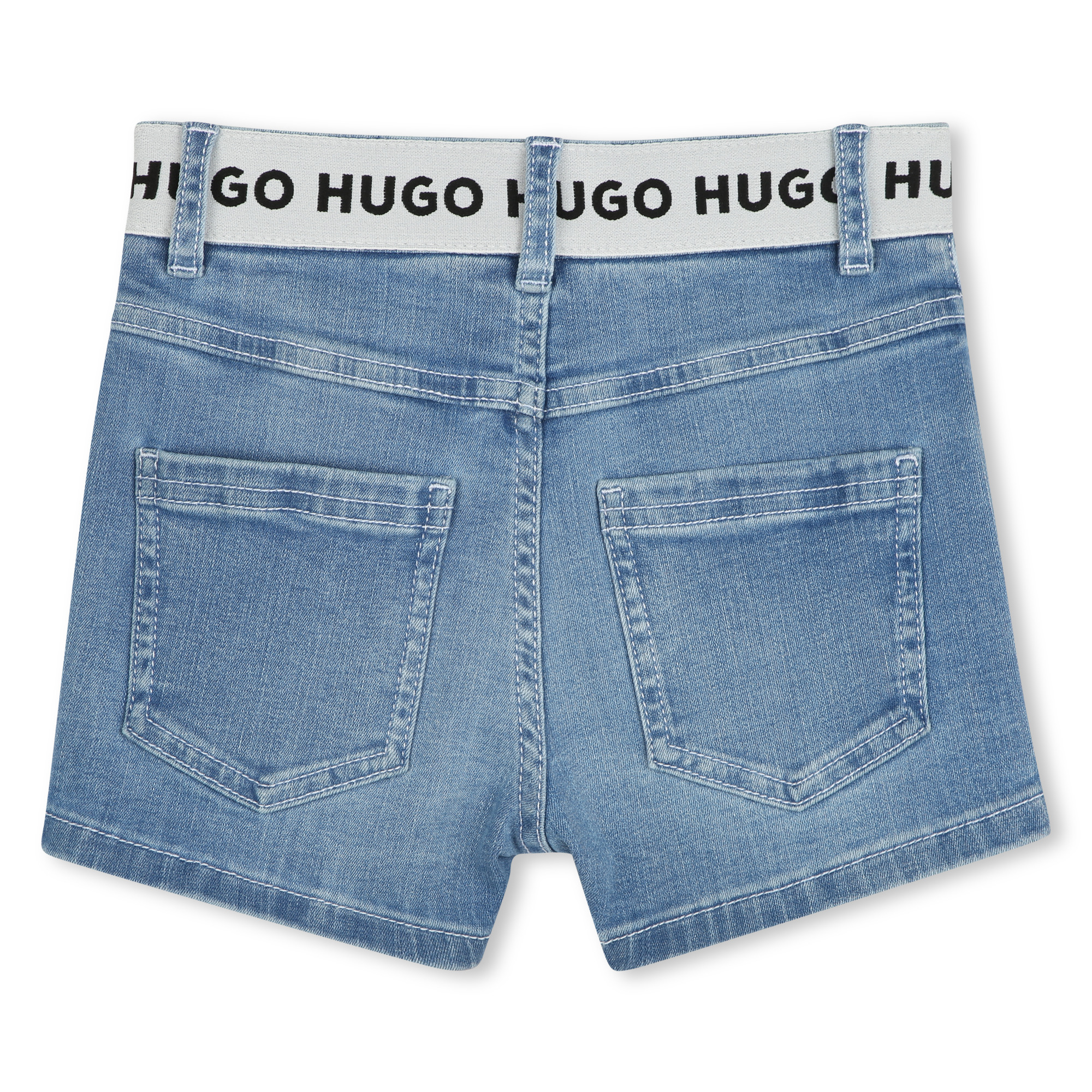 Shorts di jeans con tasche HUGO Per BAMBINA