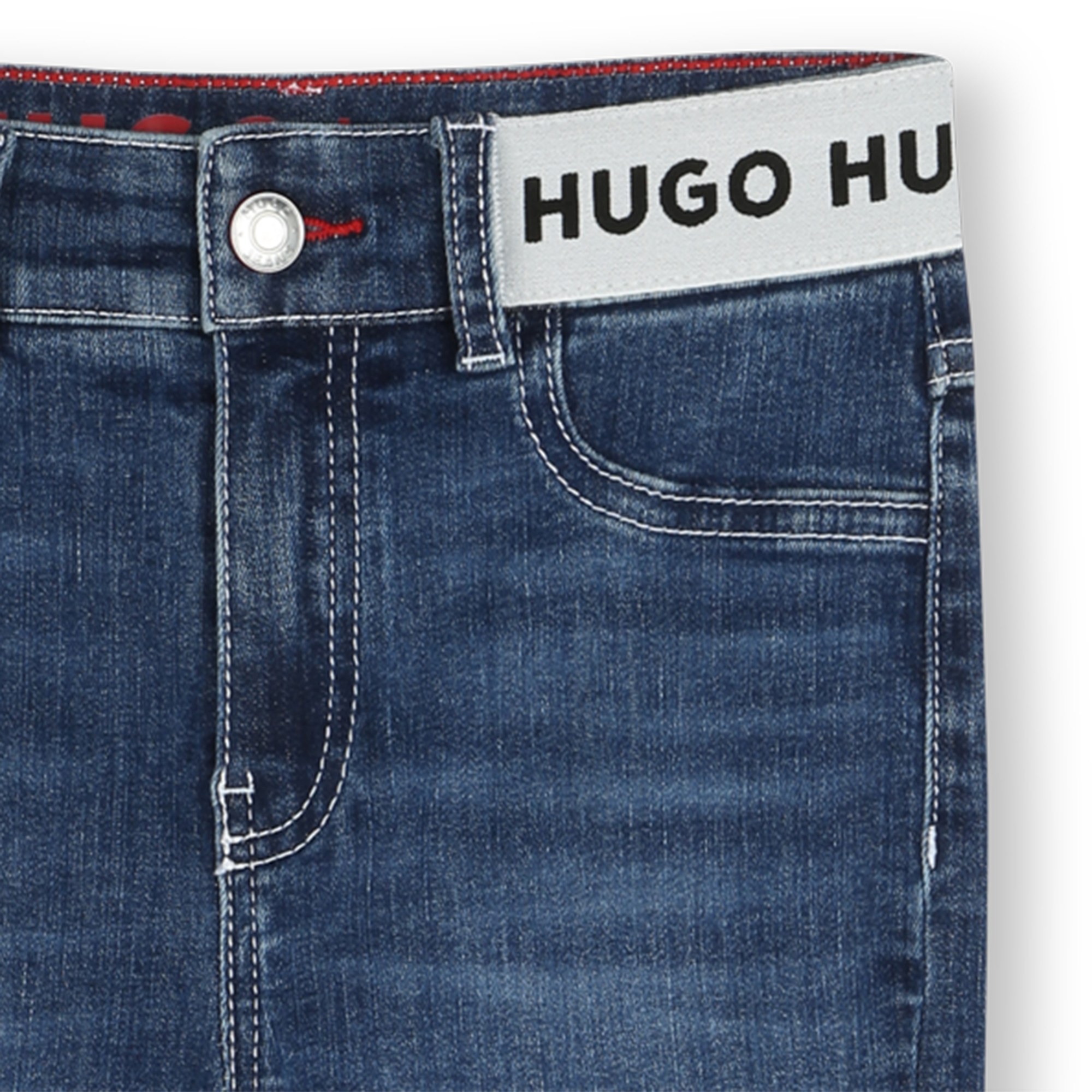 Denim jeggings HUGO for GIRL