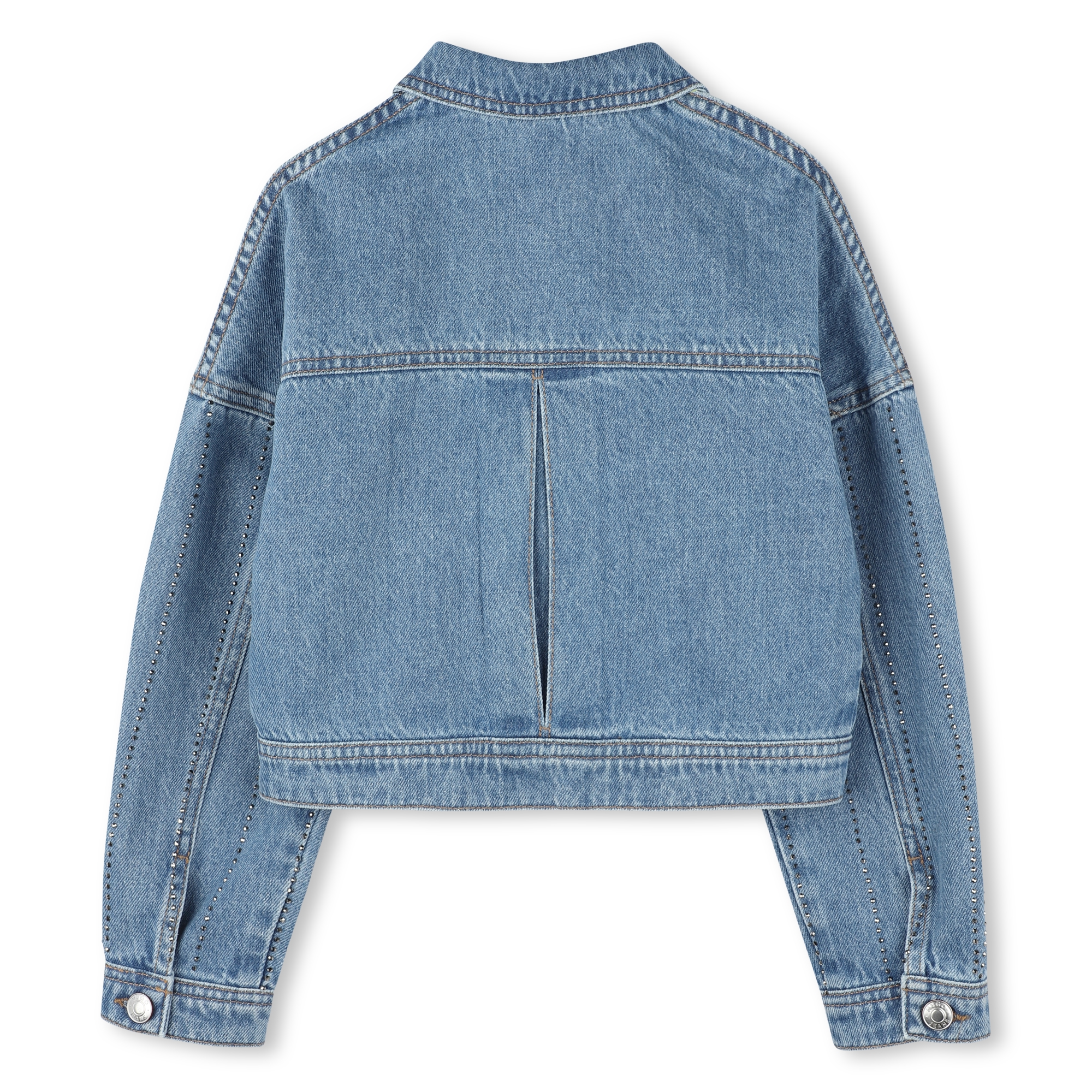 Striped denim jacket HUGO for GIRL