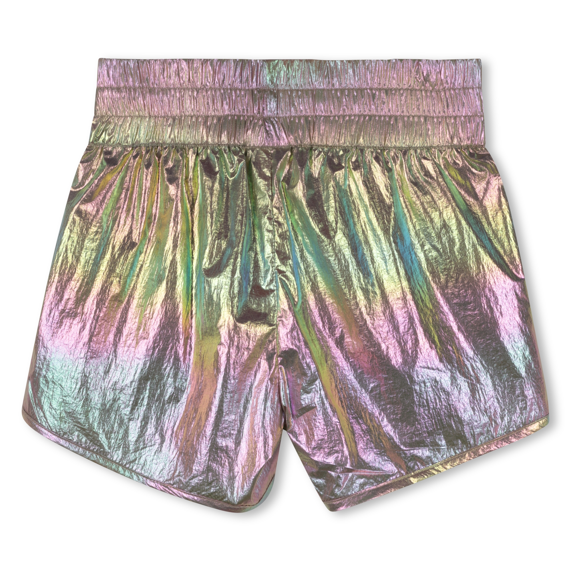 Crinkled iridescent shorts HUGO for GIRL