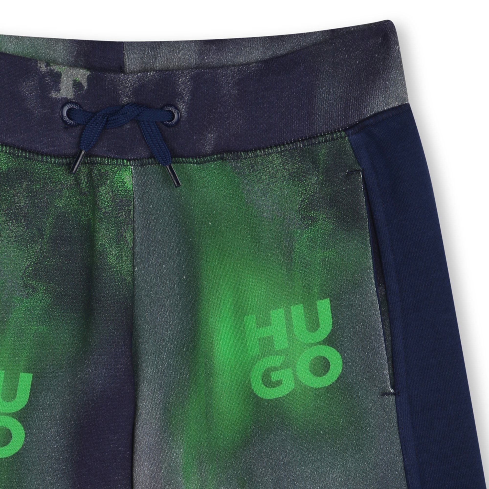 Printed Bermuda jogging shorts HUGO for BOY