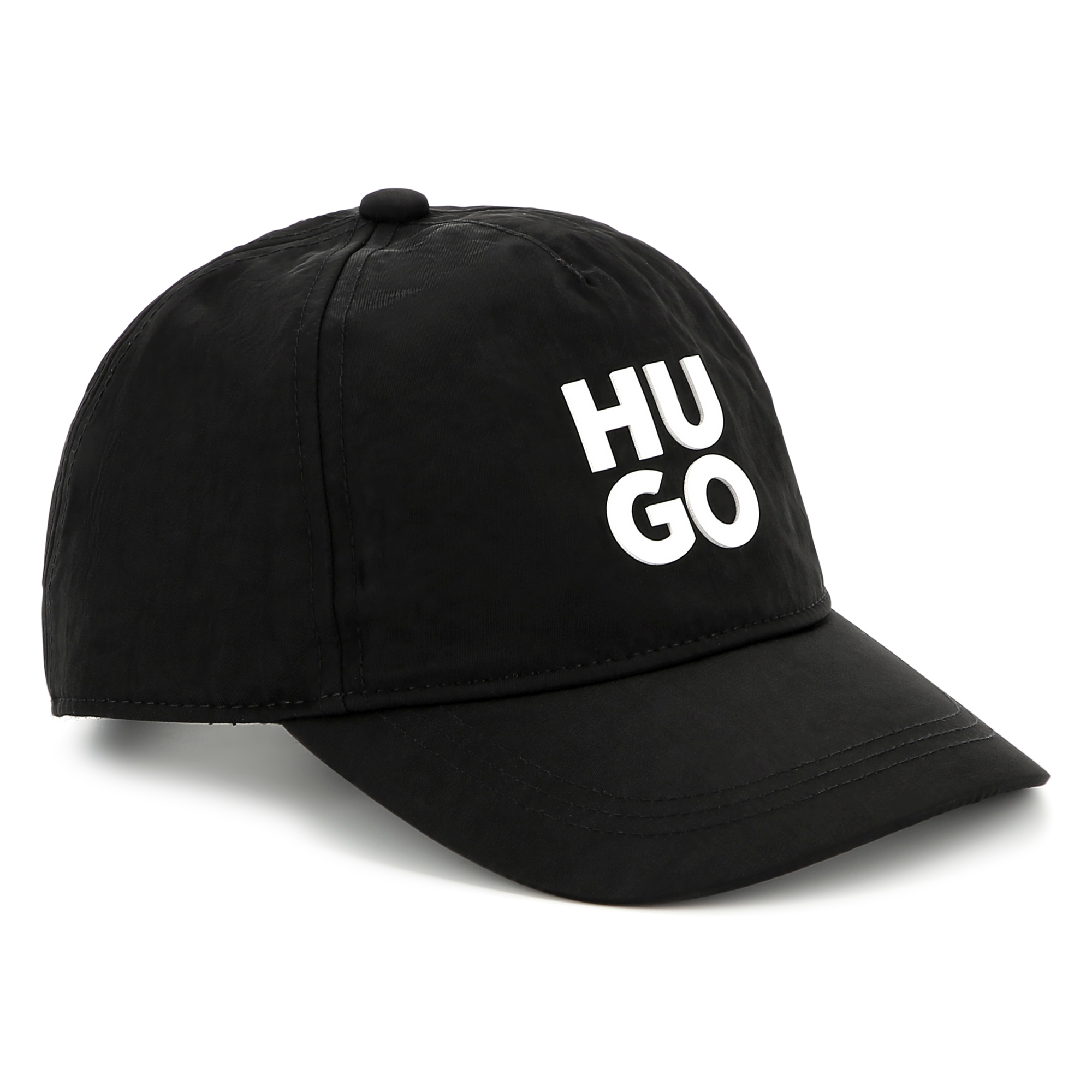 Crinkle-effect cap HUGO for BOY