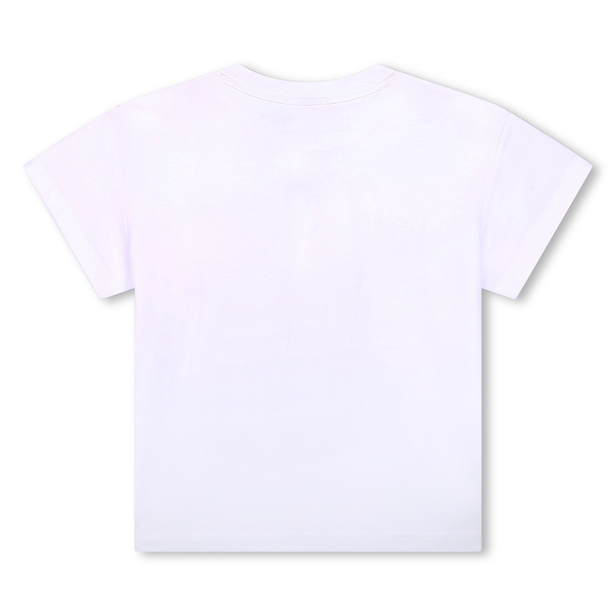 Baumwoll-T-Shirt mit Print HUGO Für MÄDCHEN