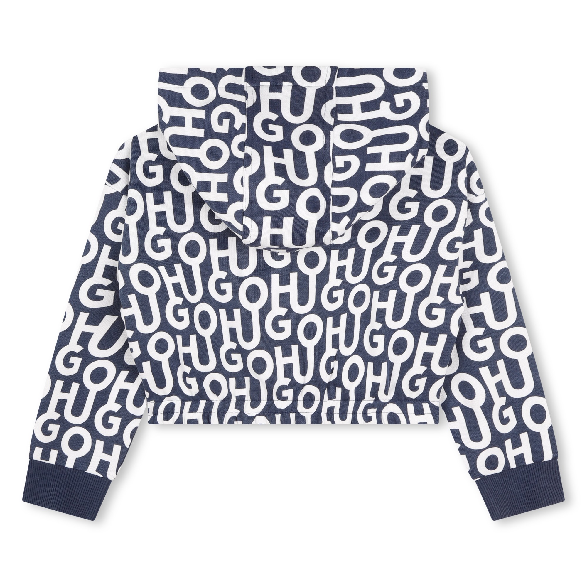 Printed hooded sweatshirt HUGO for GIRL