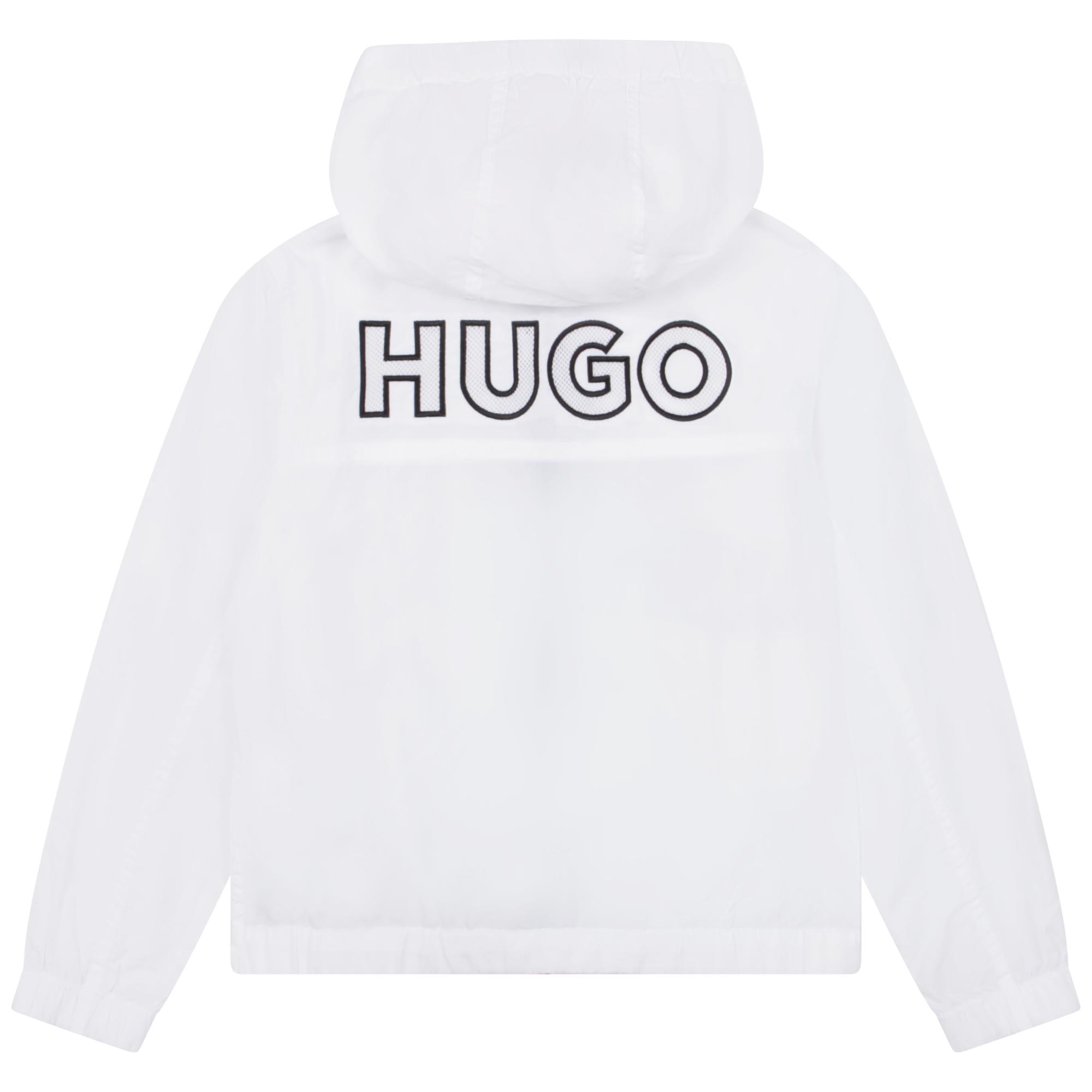 Hooded windcheater HUGO for GIRL
