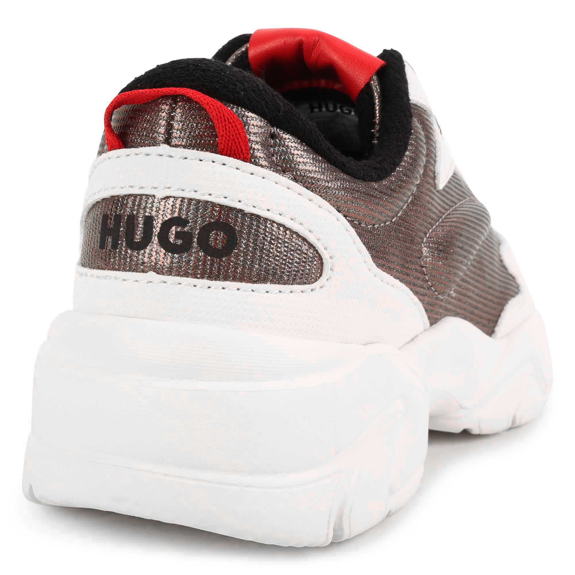 Trainers with two-tone laces HUGO for GIRL