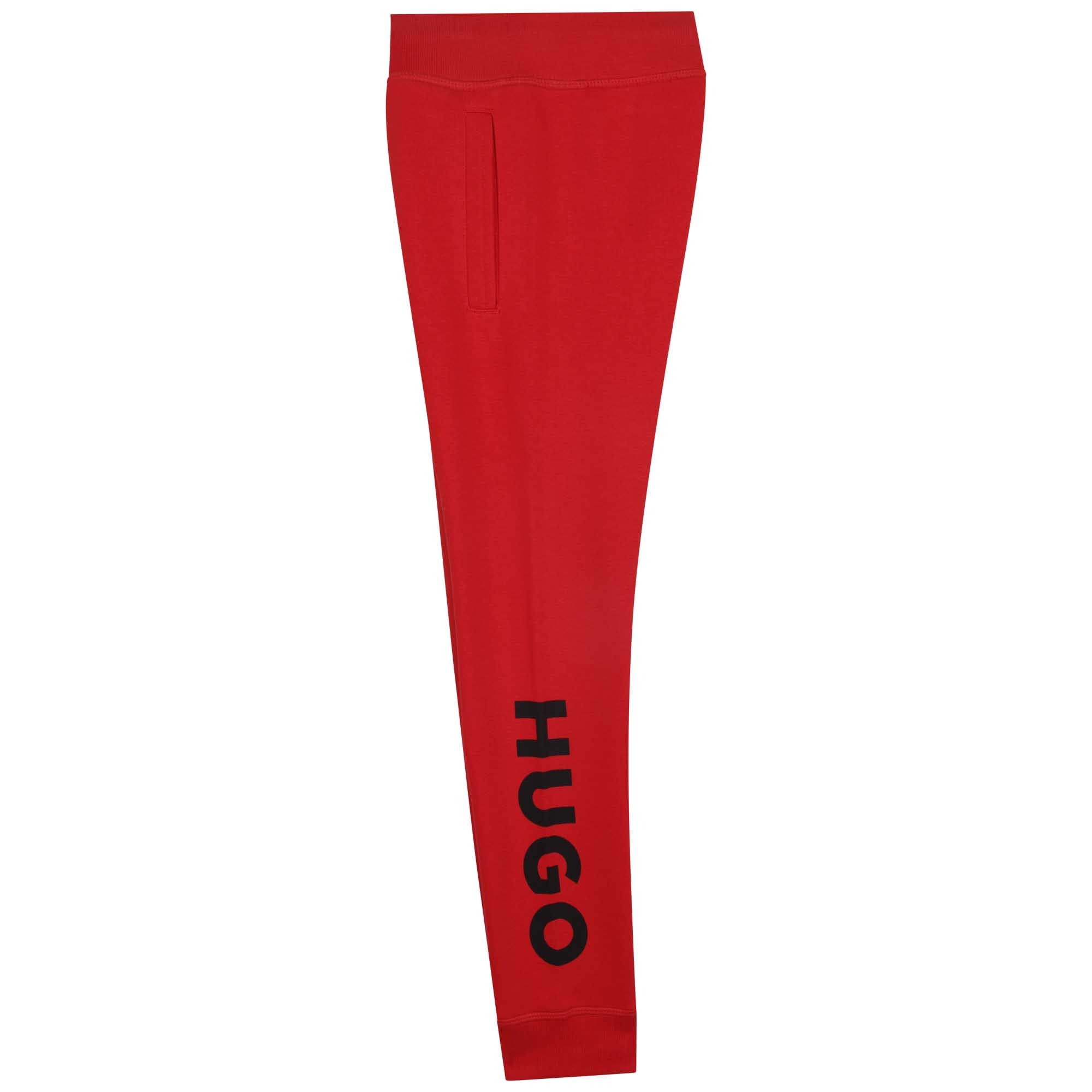 Jogging trousers with logo HUGO for BOY