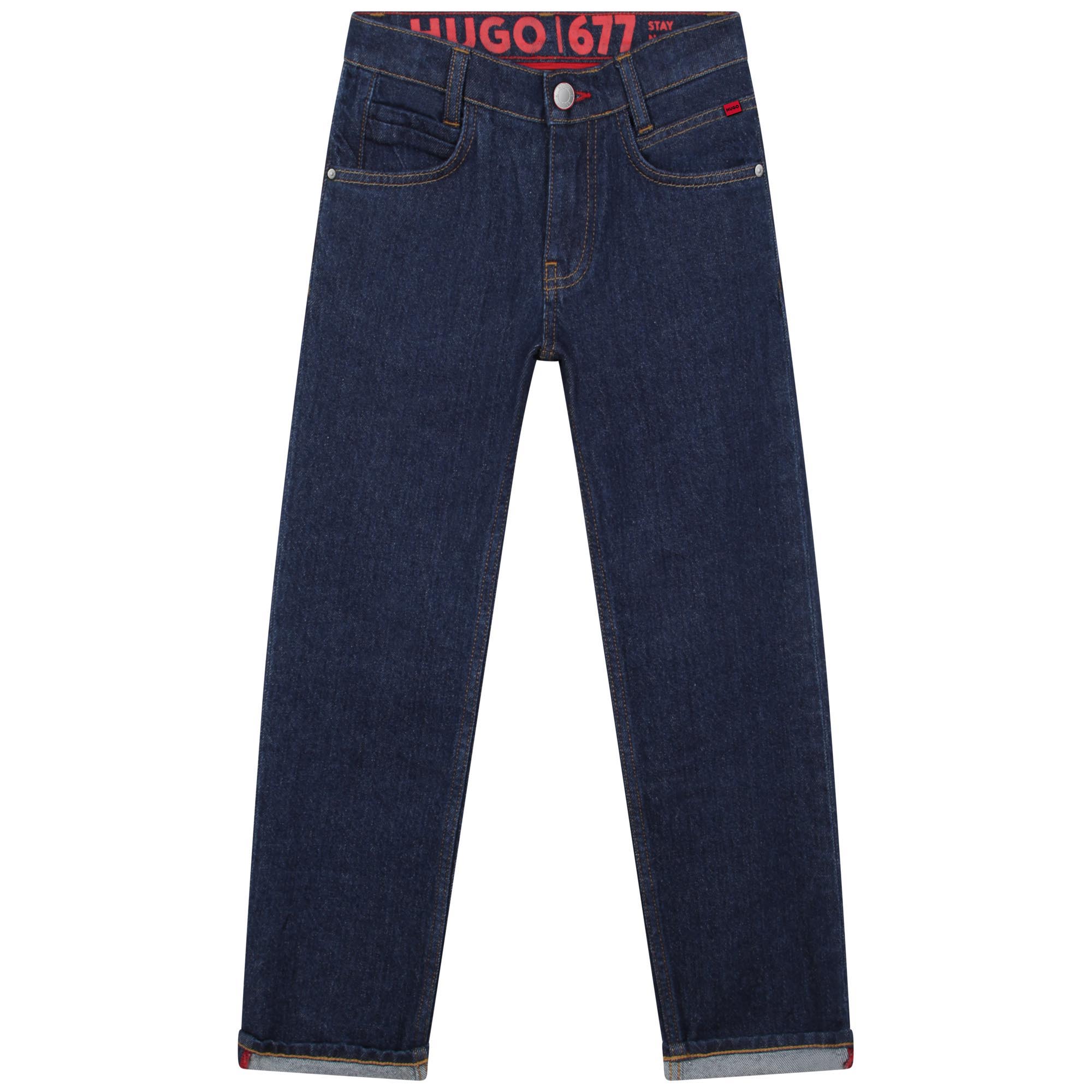 Gerade 5-Pocket-Jeans HUGO Für JUNGE