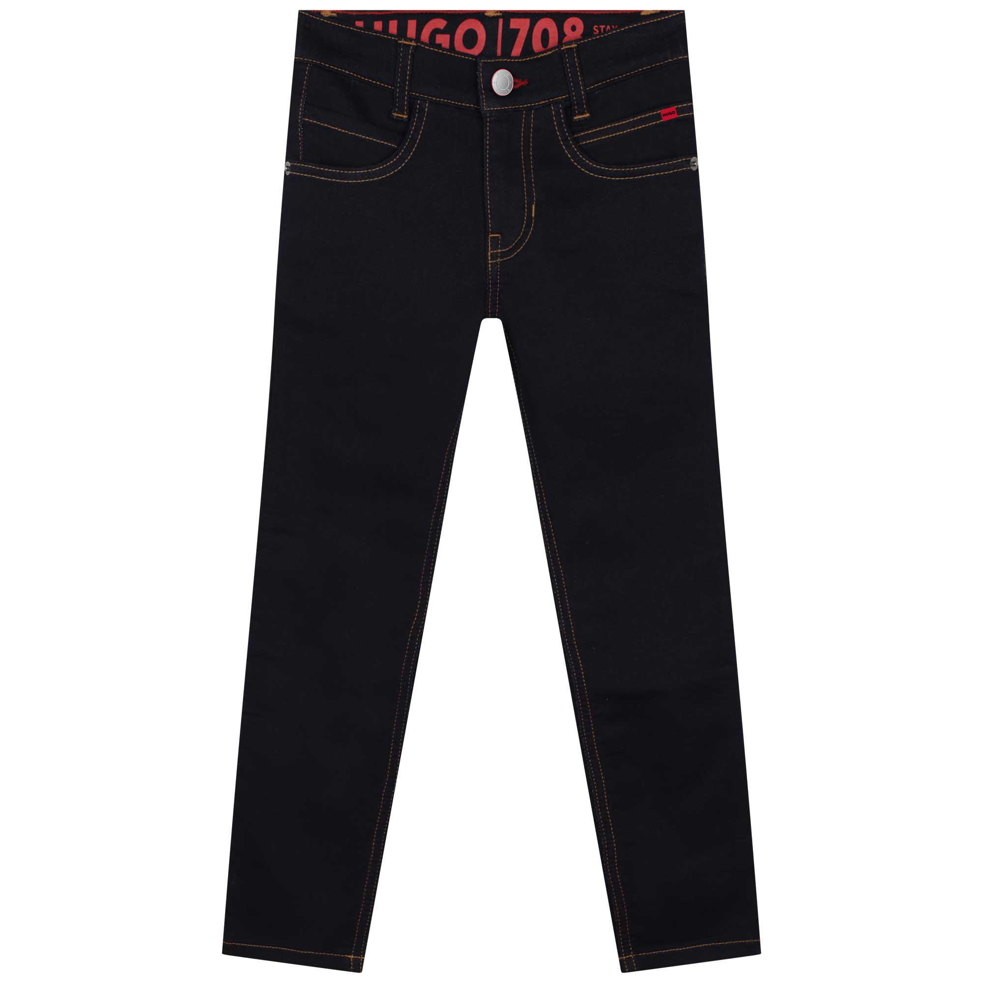 Jeans met fleece-effect HUGO Voor