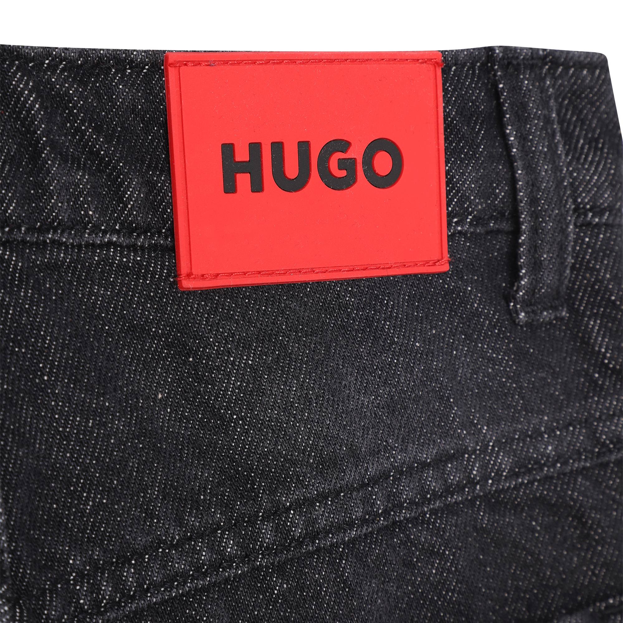 Wijde jeans met inzetstukken HUGO Voor