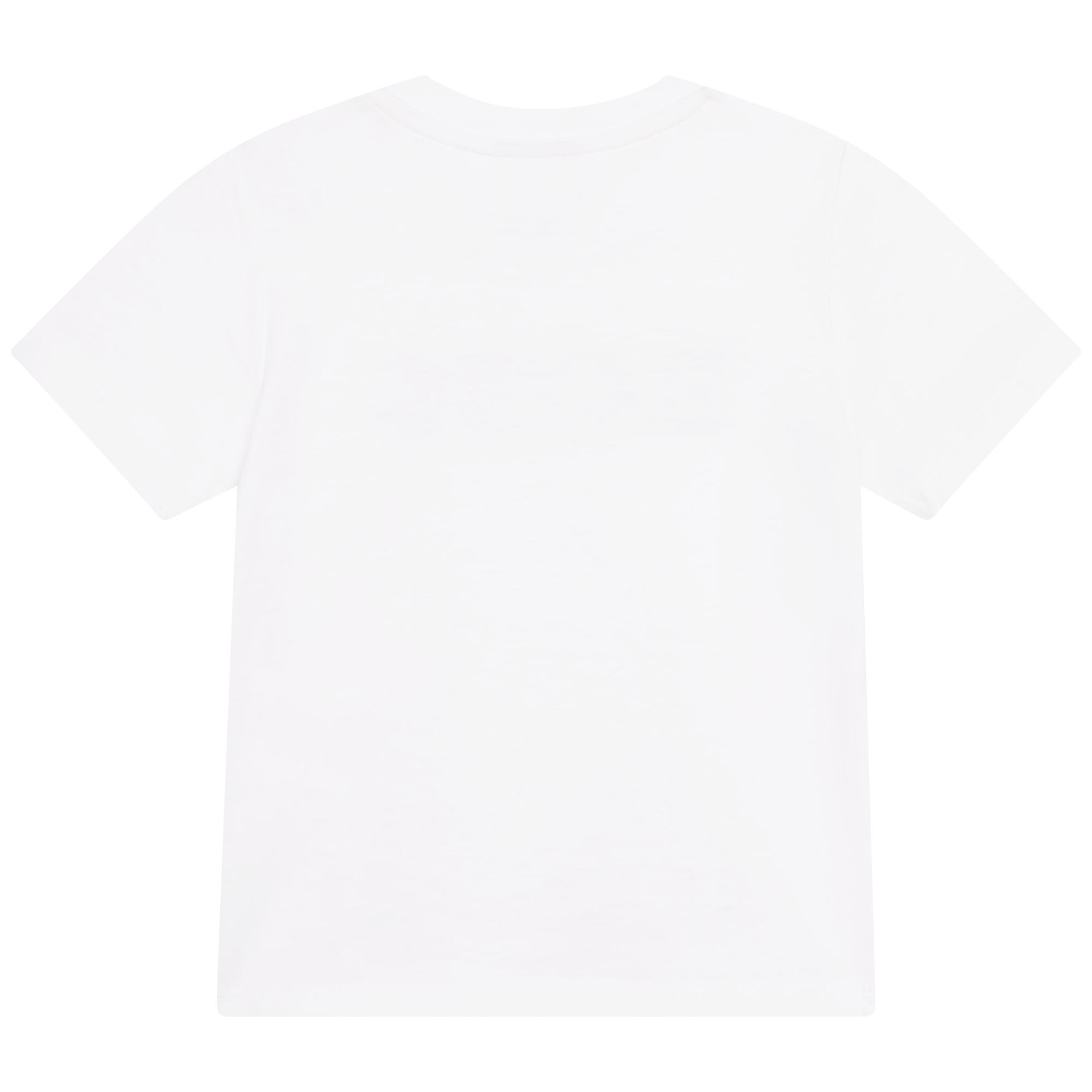 T-shirt avec imprimé devant HUGO pour GARCON