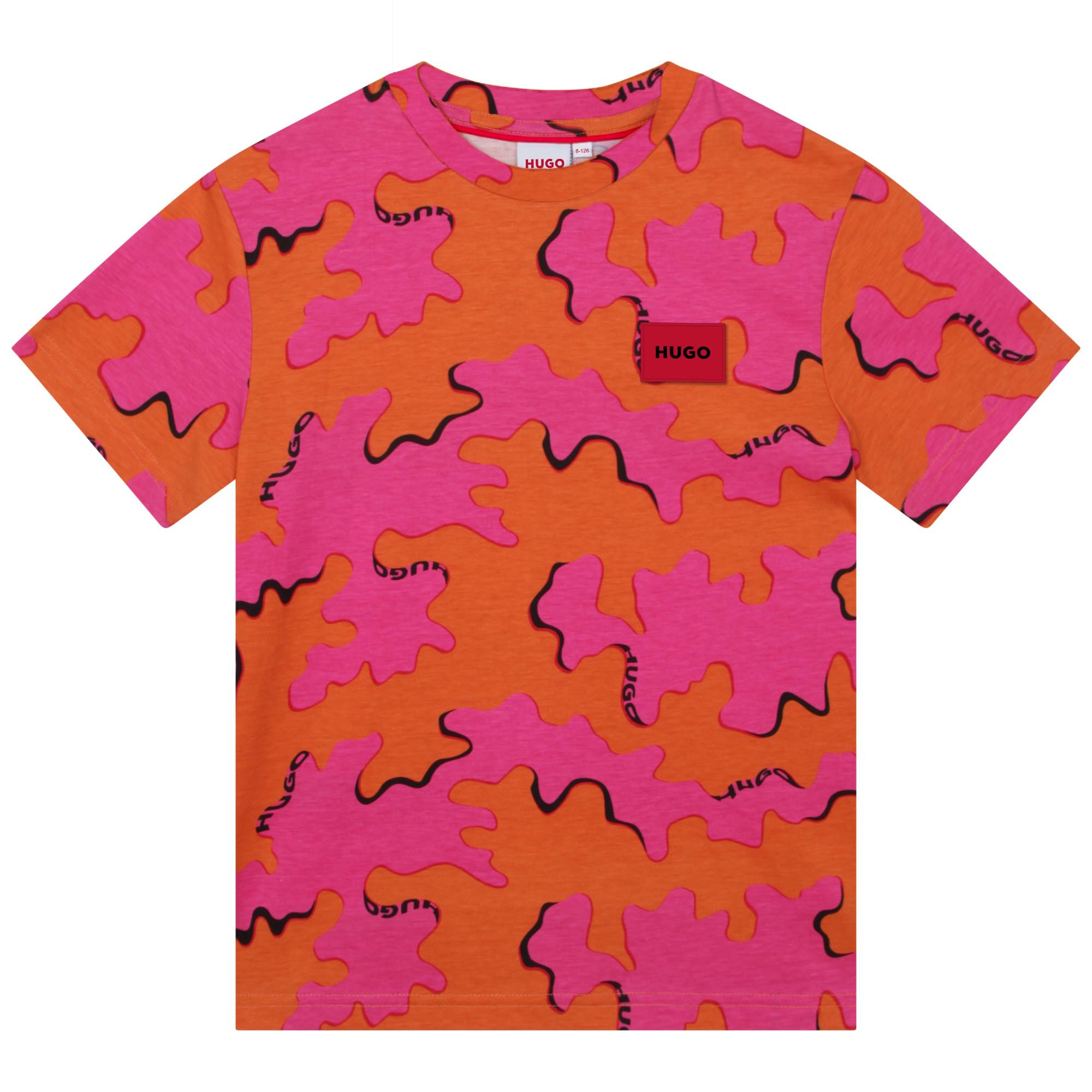 Rundum bedrucktes T-Shirt HUGO Für JUNGE