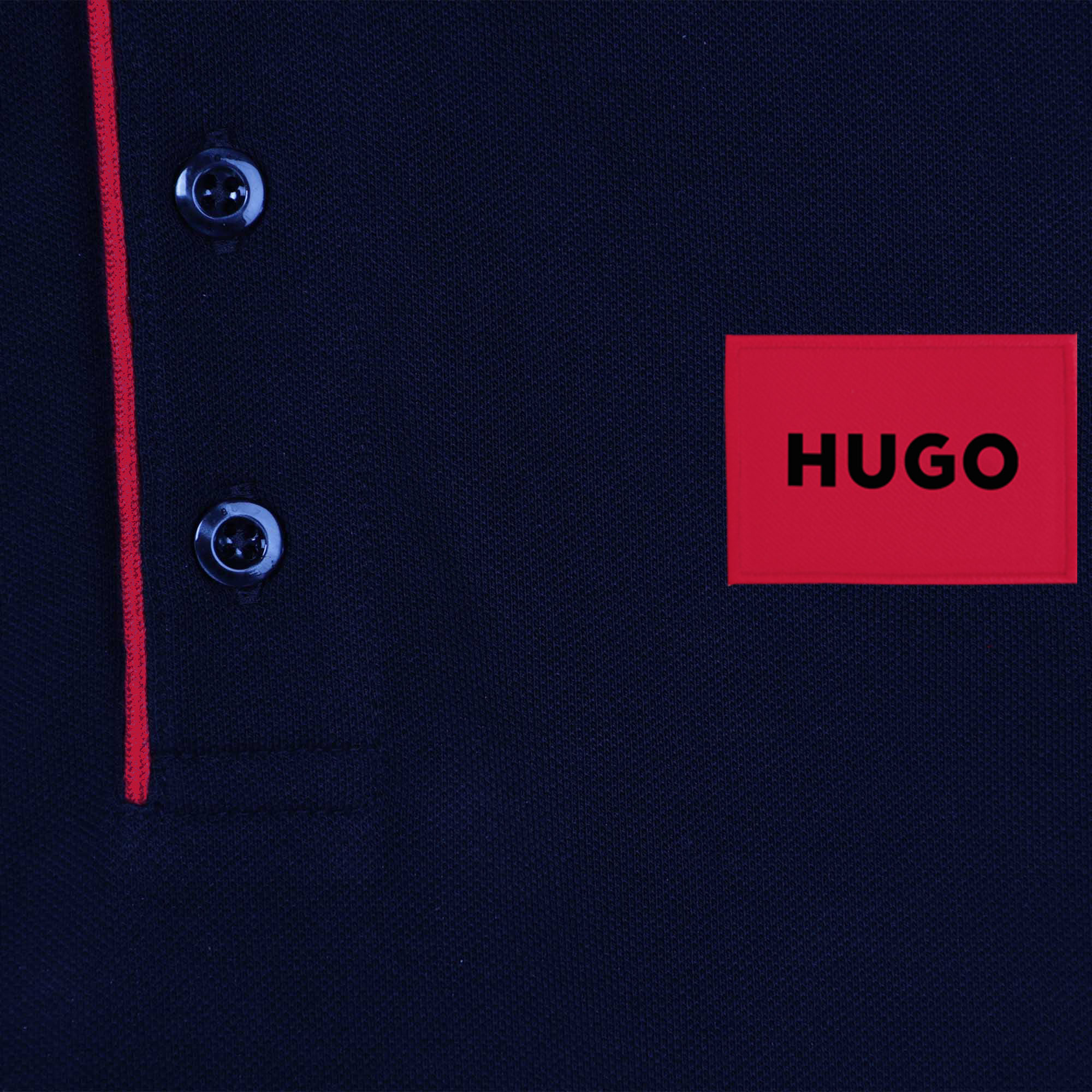 Poloshirt mit Design-Ärmeln HUGO Für JUNGE