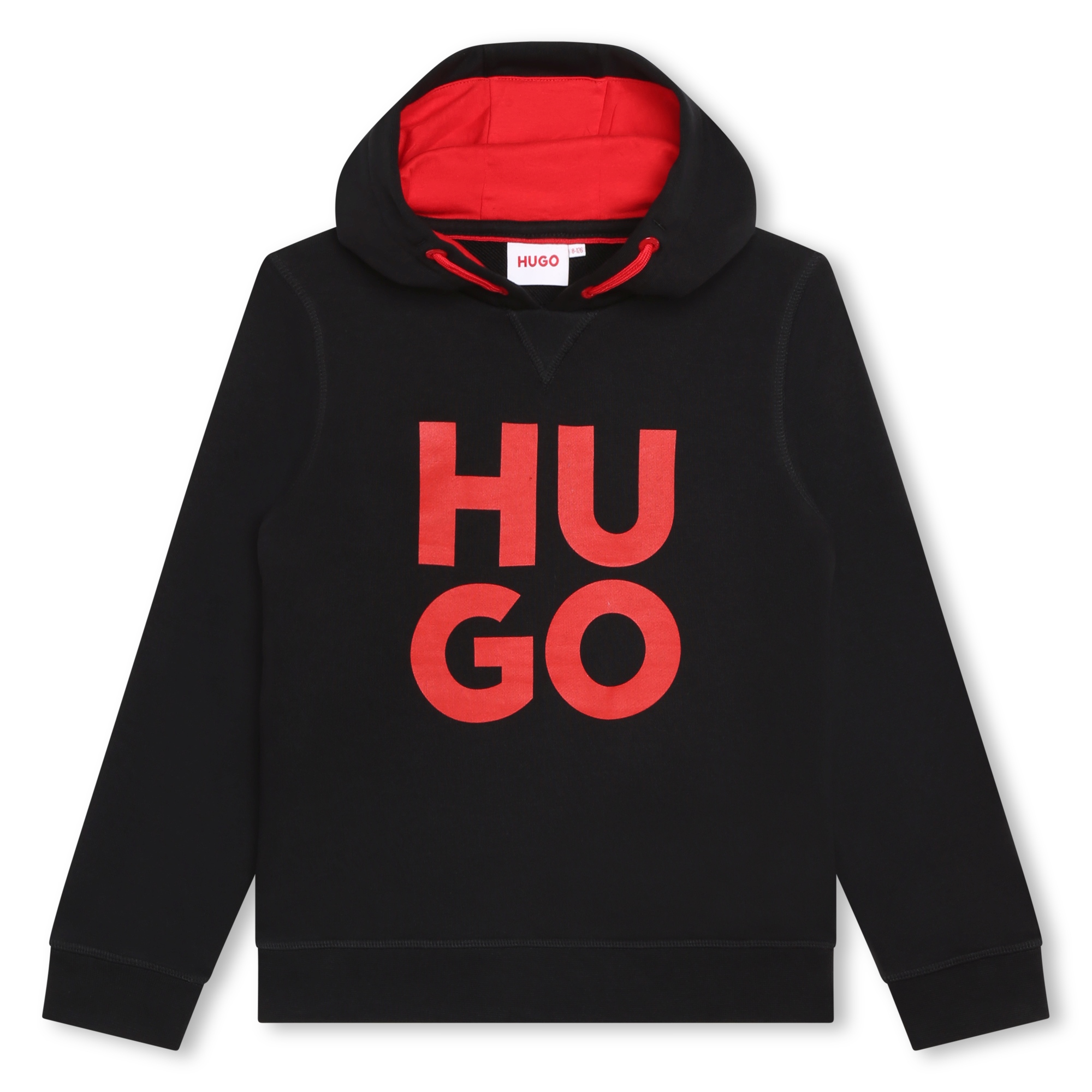 Kapuzen-Sweatshirt aus Molton HUGO Für JUNGE