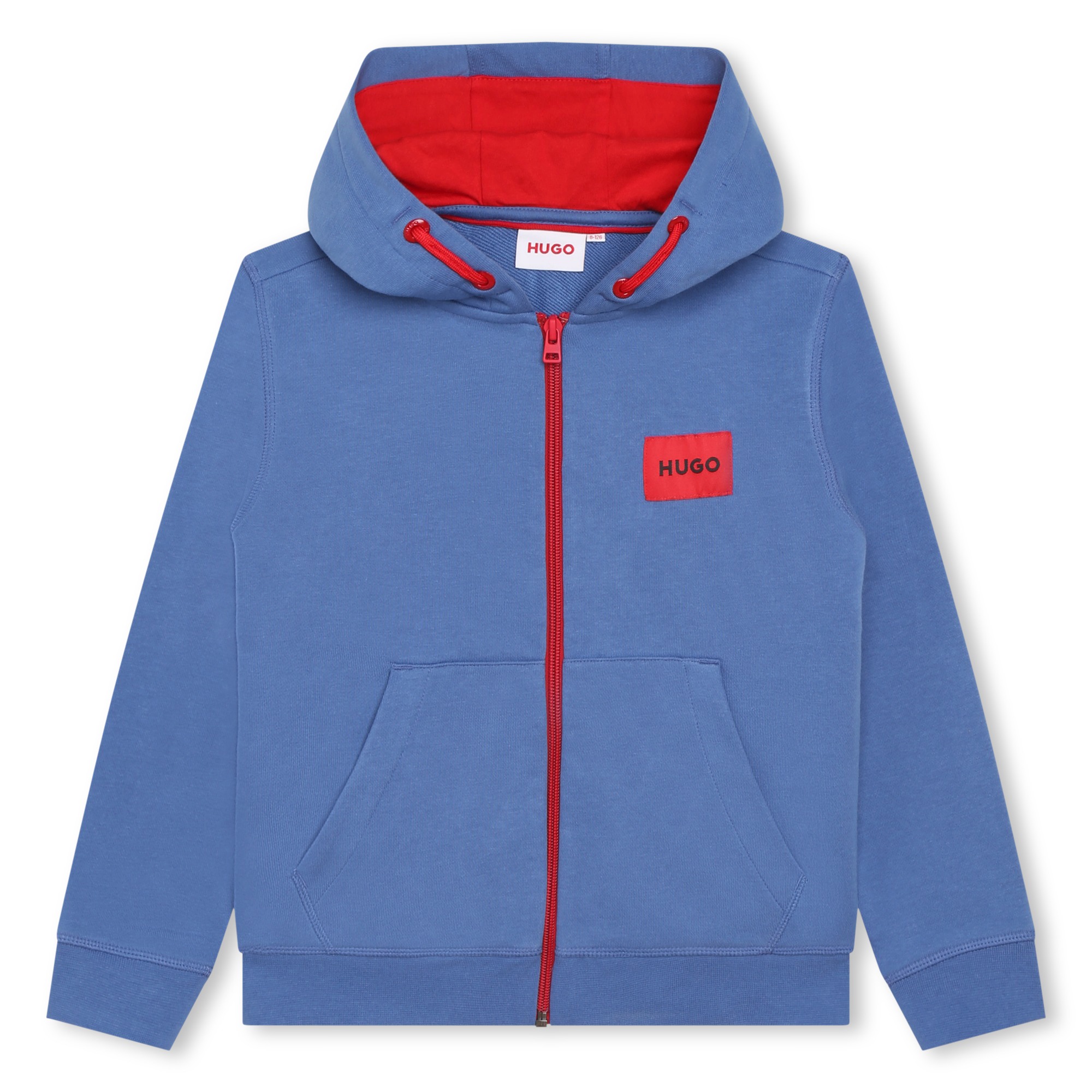 Zip-up hooded sweatshirt HUGO for BOY