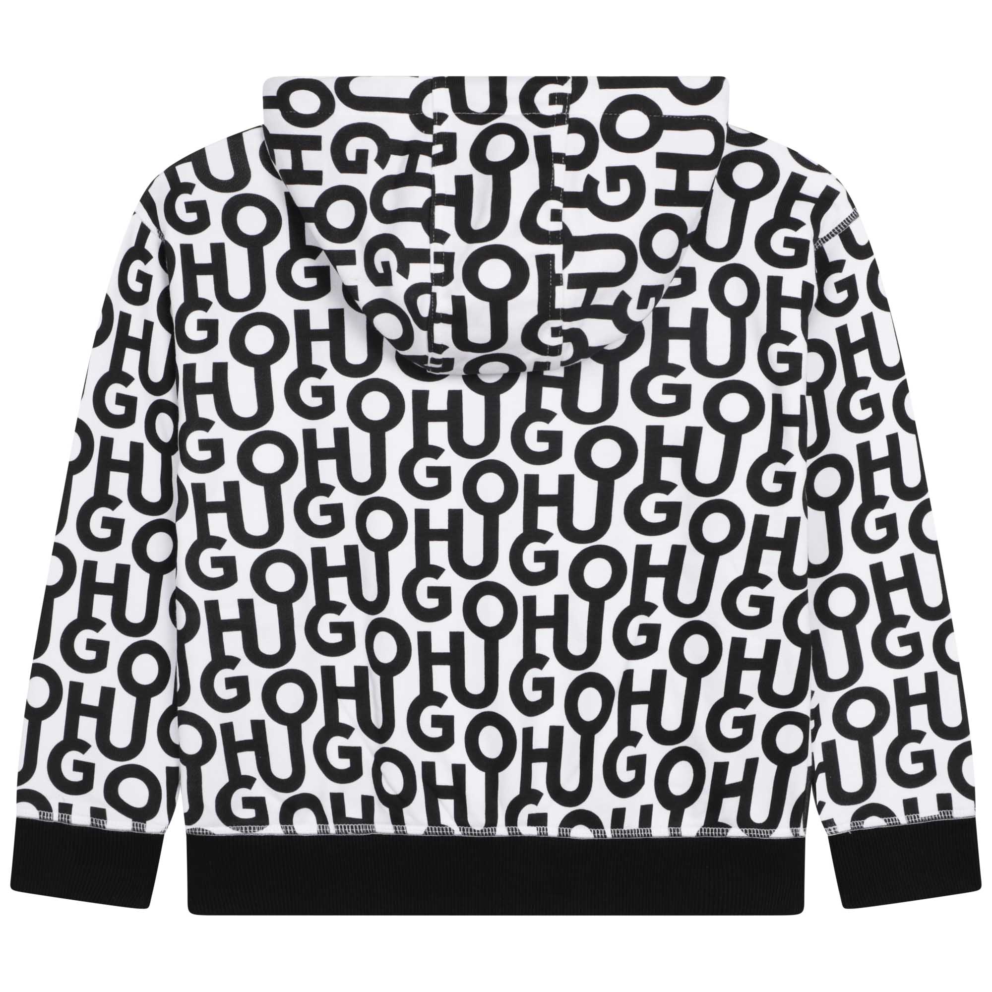 Kapuzen-Sweatshirt aus Molton HUGO Für JUNGE