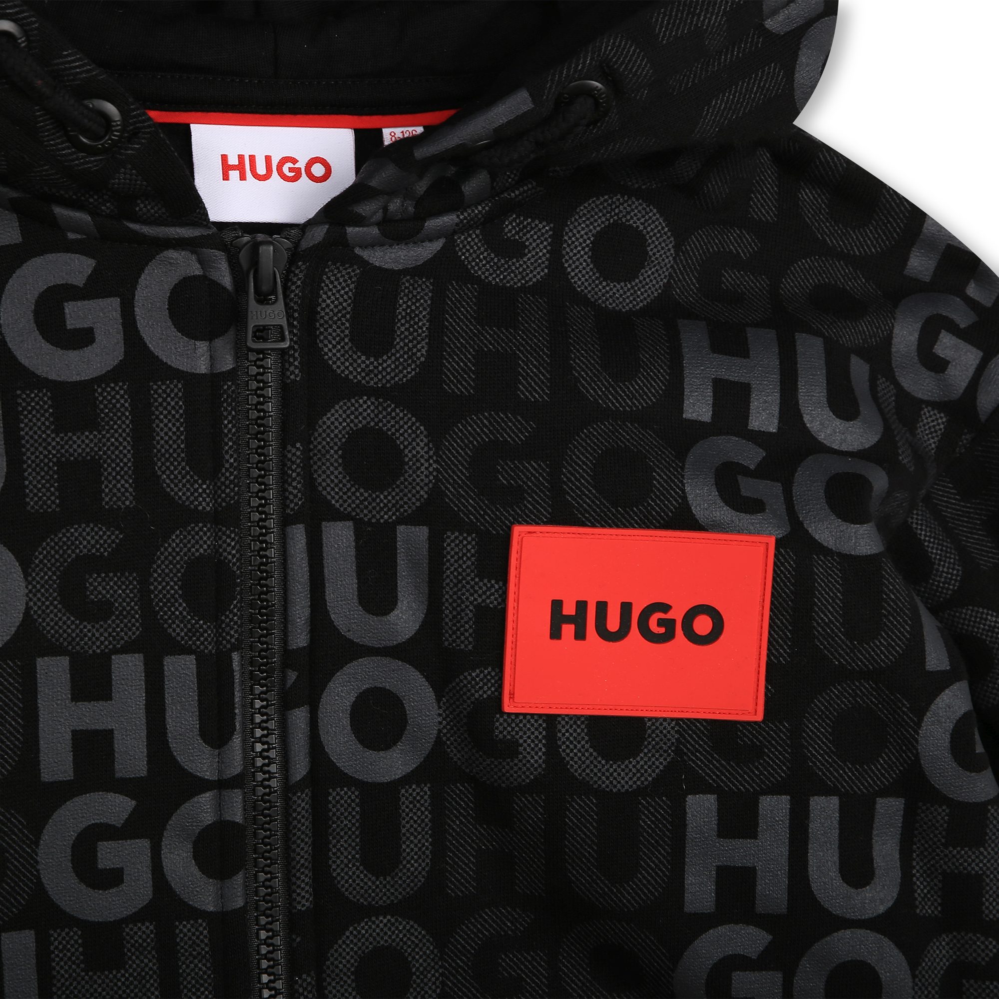 Hooded jogging cardigan HUGO for BOY