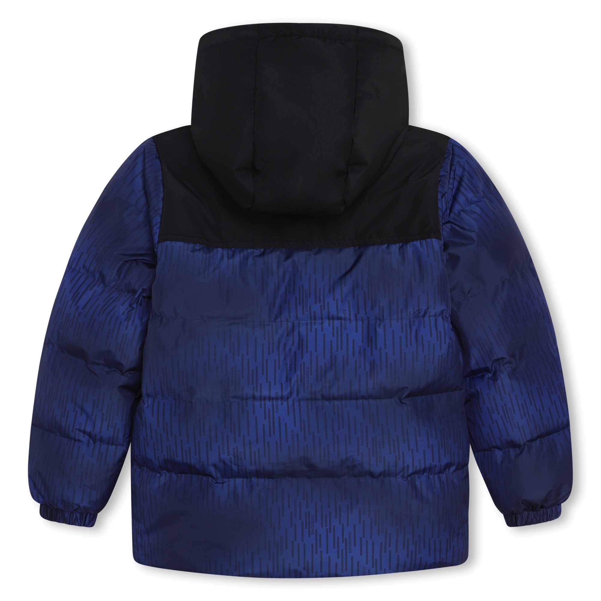 Printed hooded puffer jacket HUGO for BOY