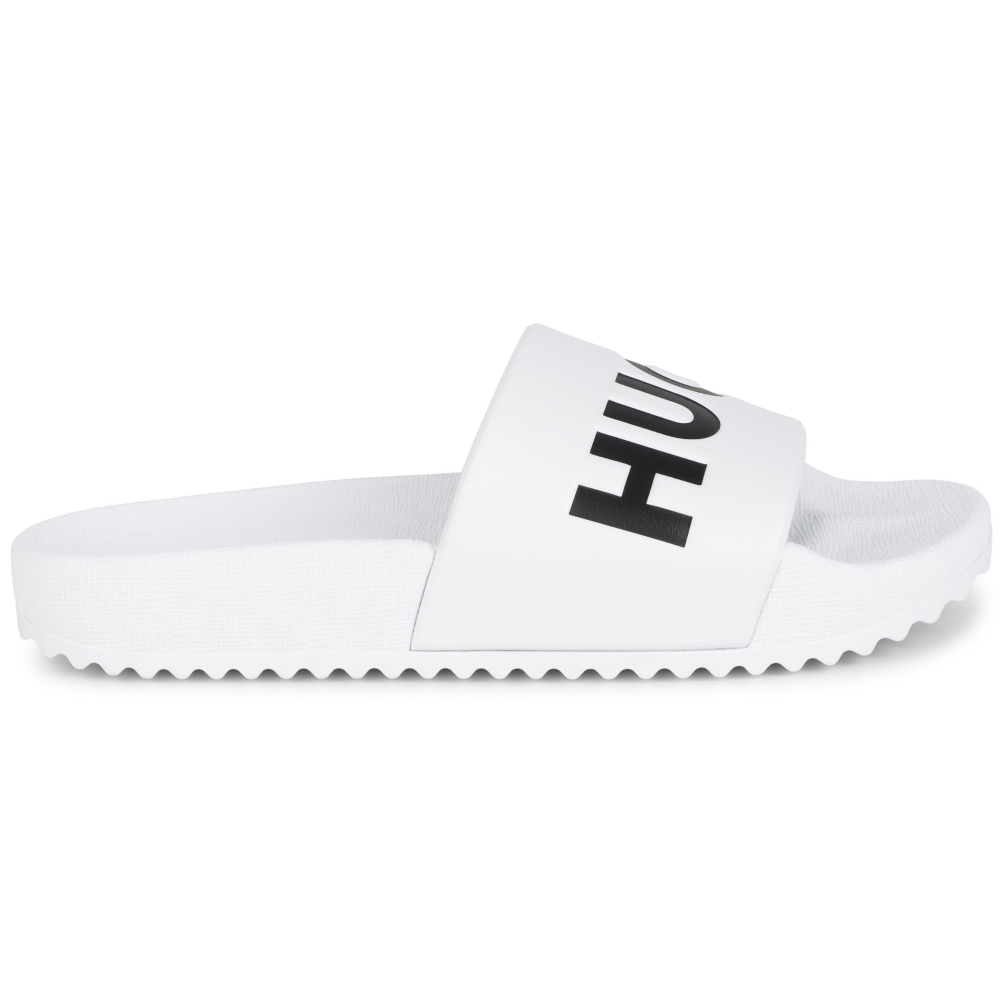 Slippers met logo HUGO Voor