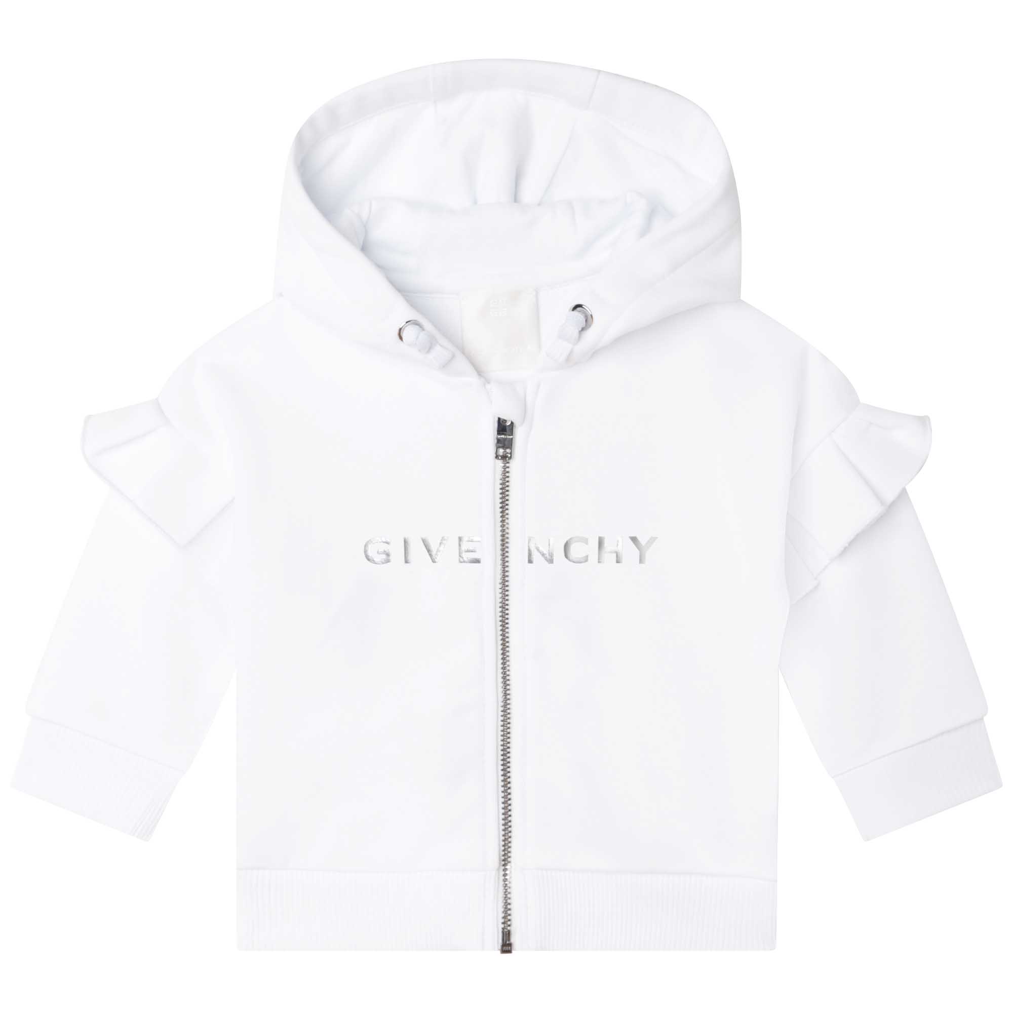 Fleece zip-up sweatshirt GIVENCHY for GIRL